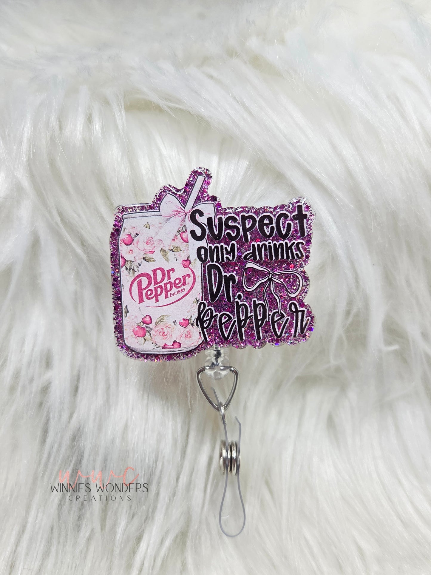 Suspect only drinks DP Badge Reel