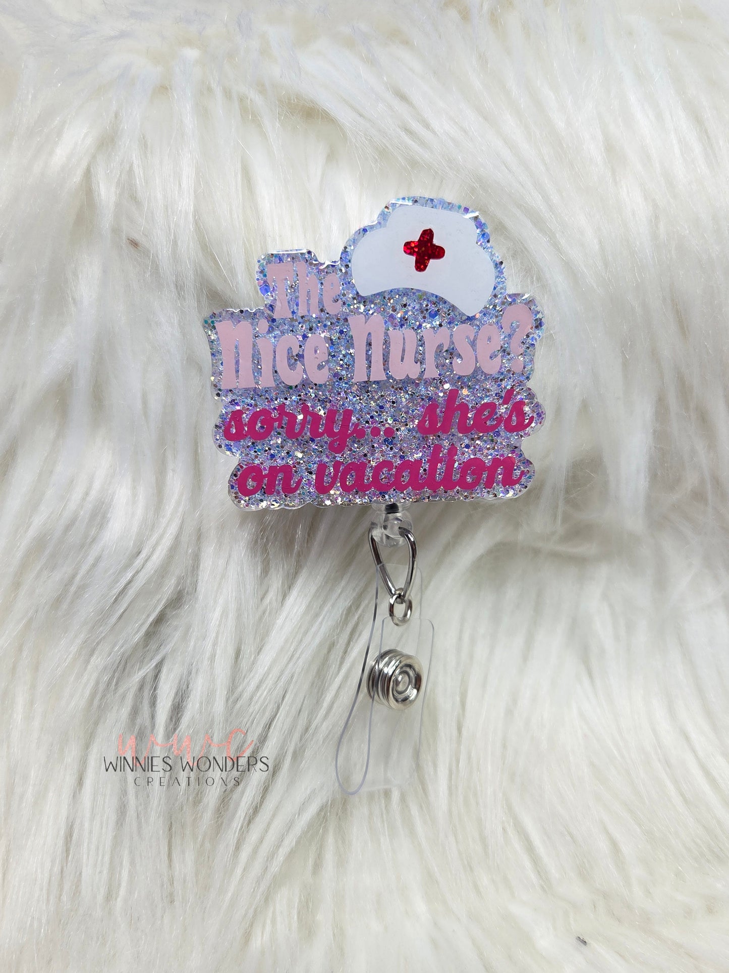 Nice Nurse Badge Reel