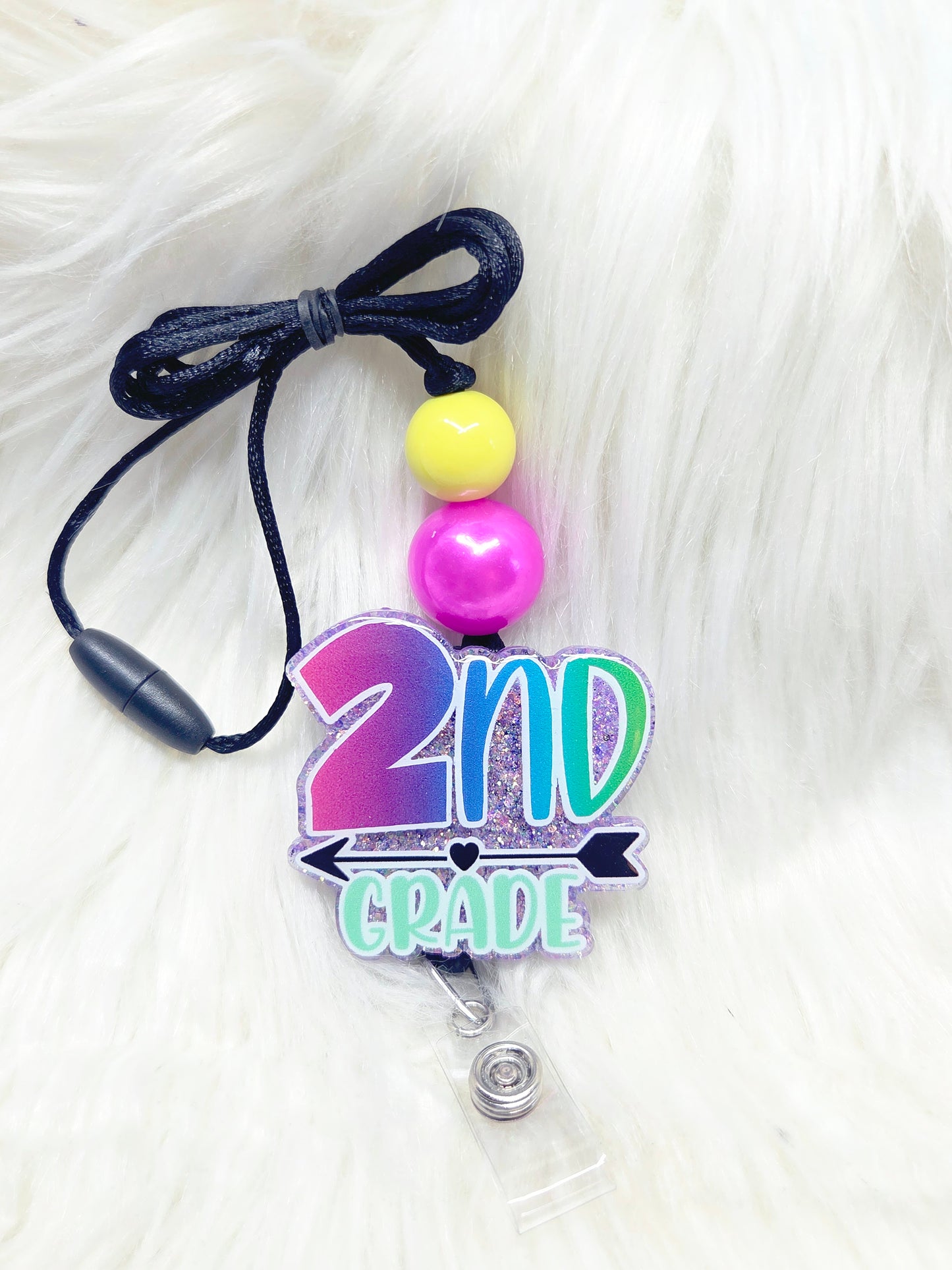 2nd Grade Teacher Lanyard