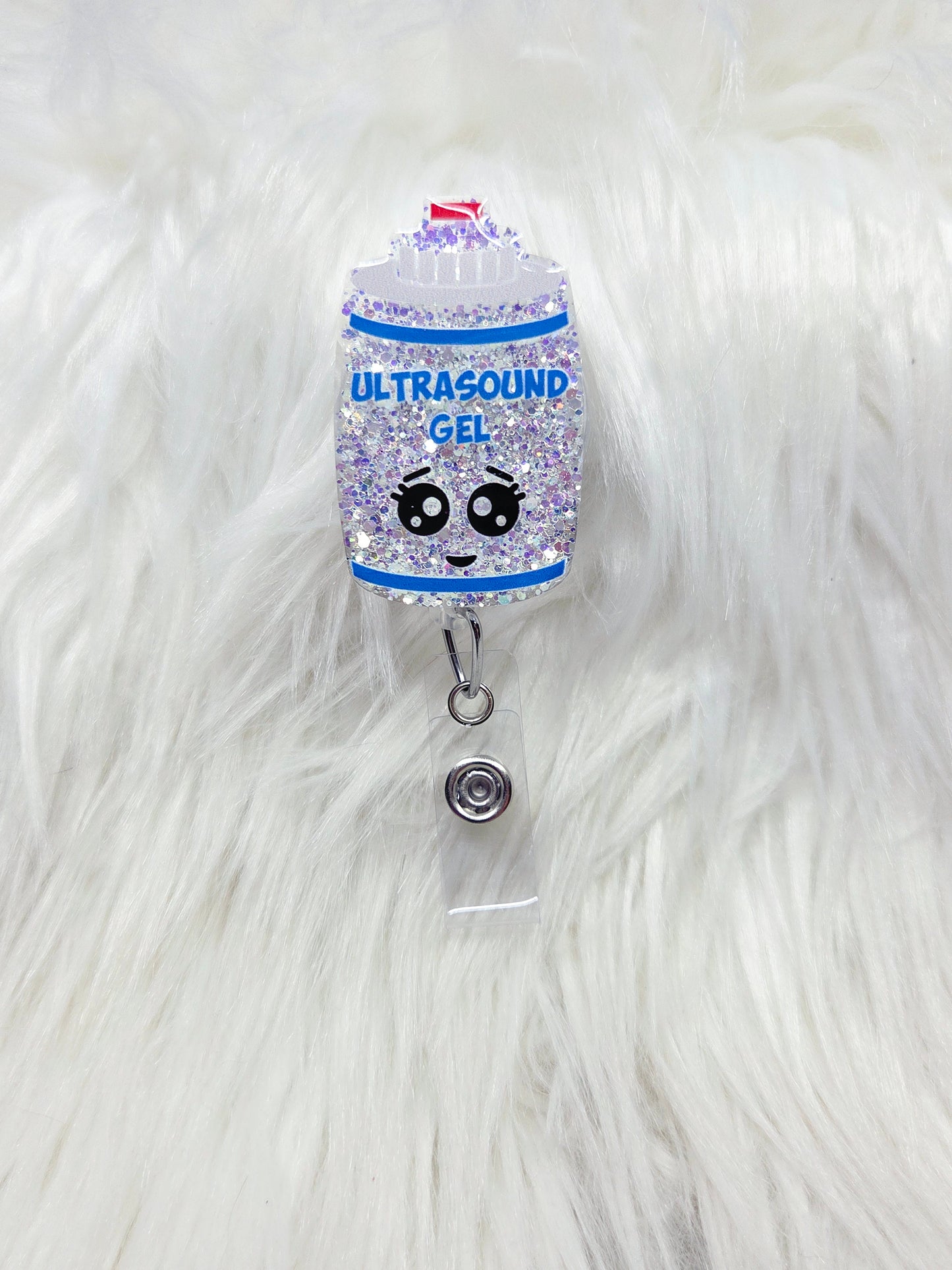 Ultrasound Gel Badge Reel
