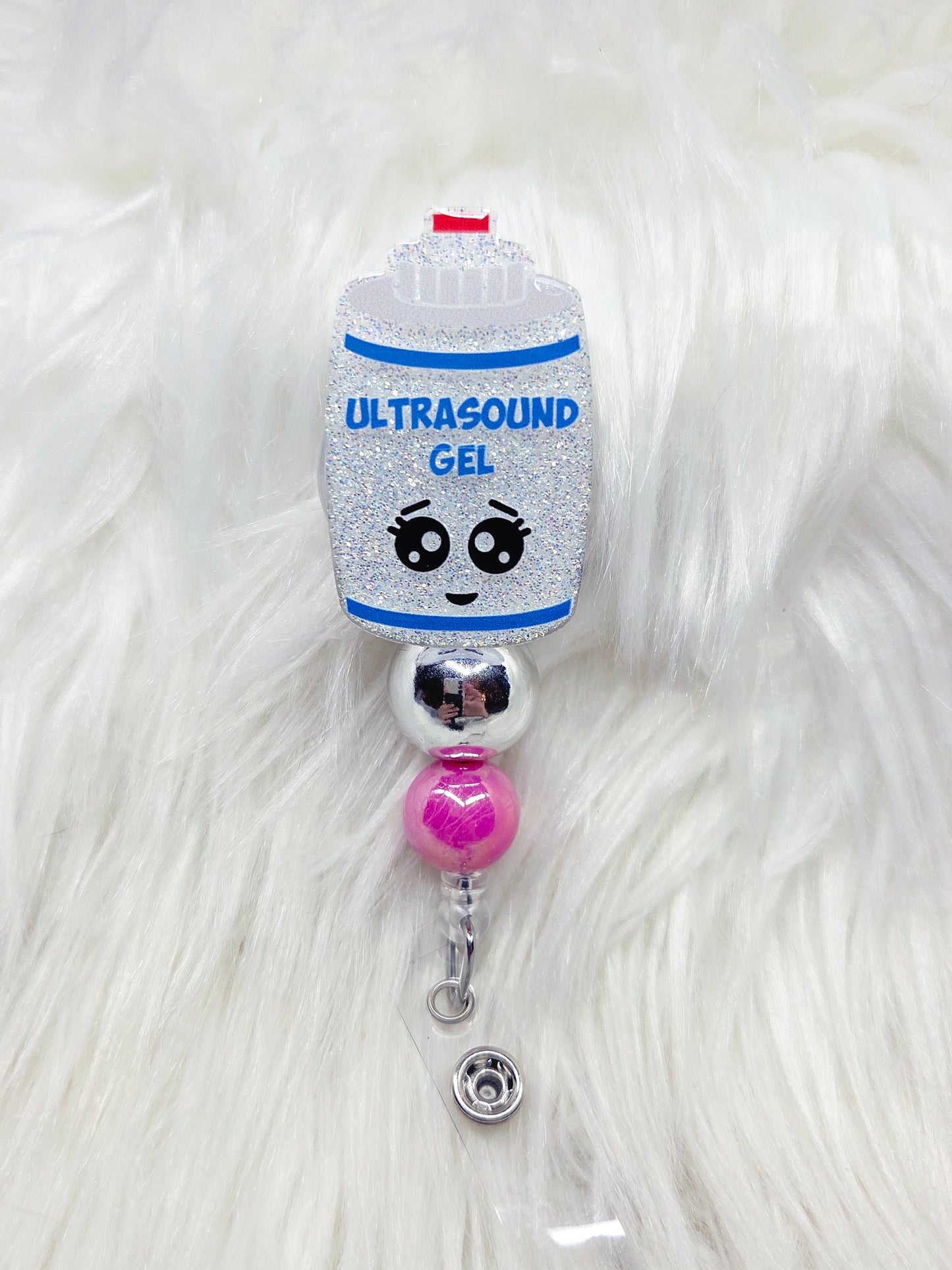 Ultrasound Gel Badge Reel