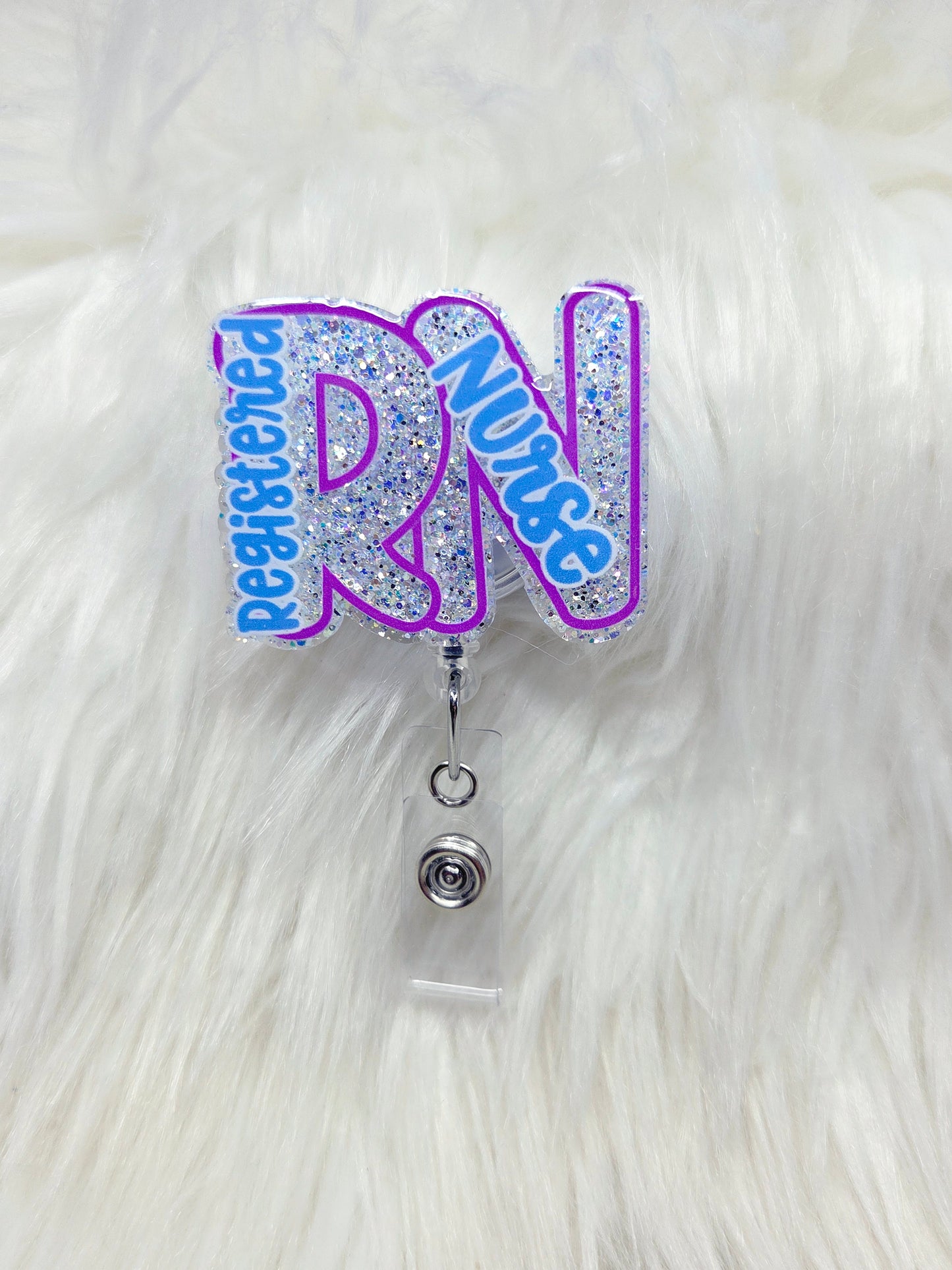 Registered Nurse Badge Reel