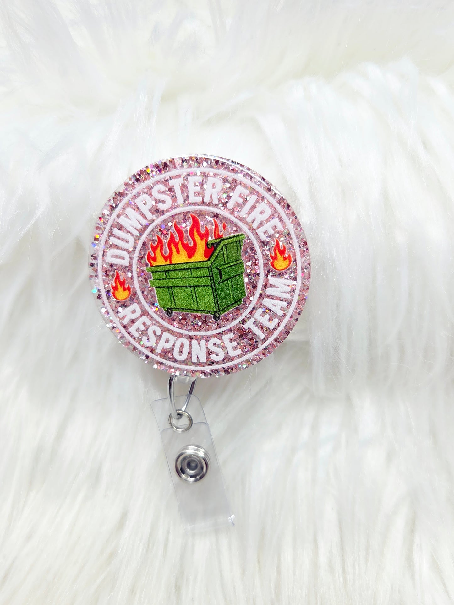 Dumpster Fire Response Team Badge Reel