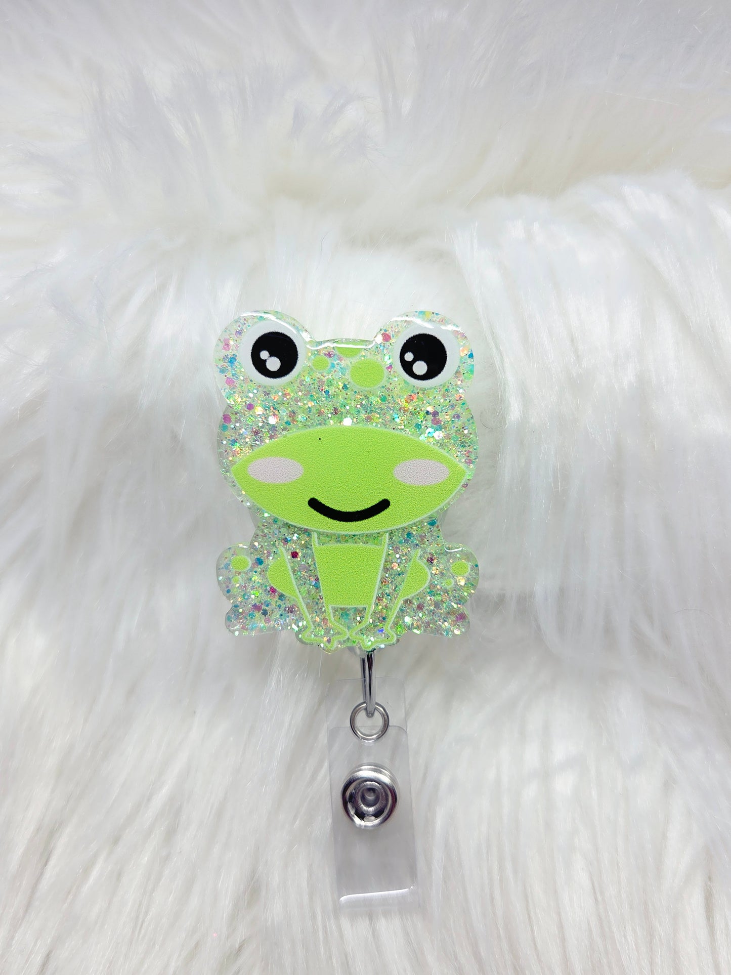 Frog Badge Reel