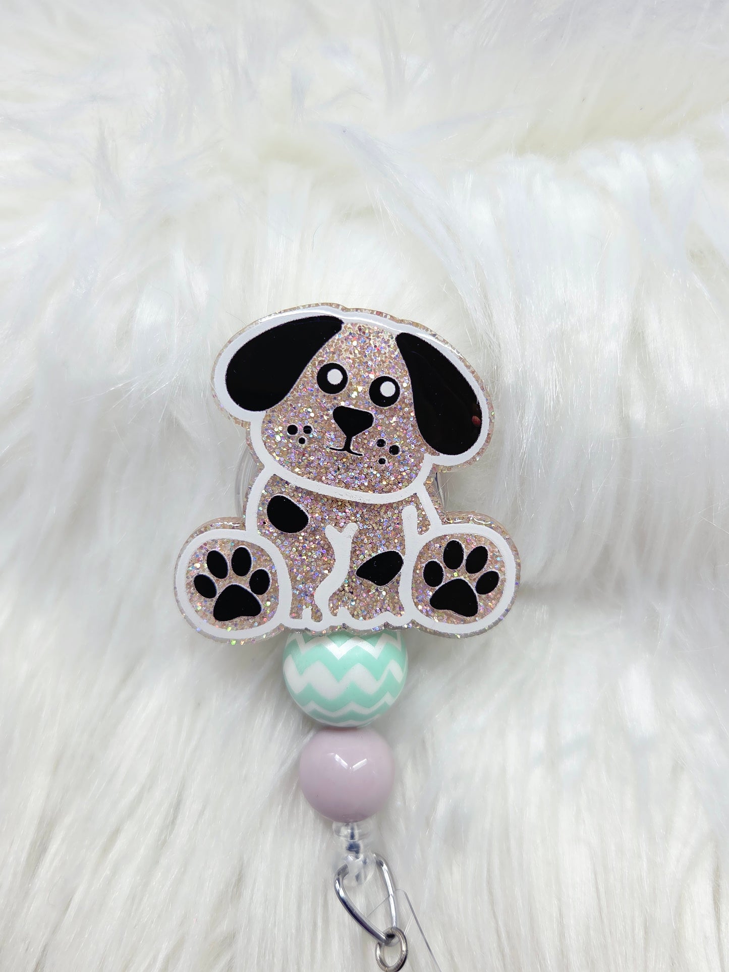 Dog Badge Reel