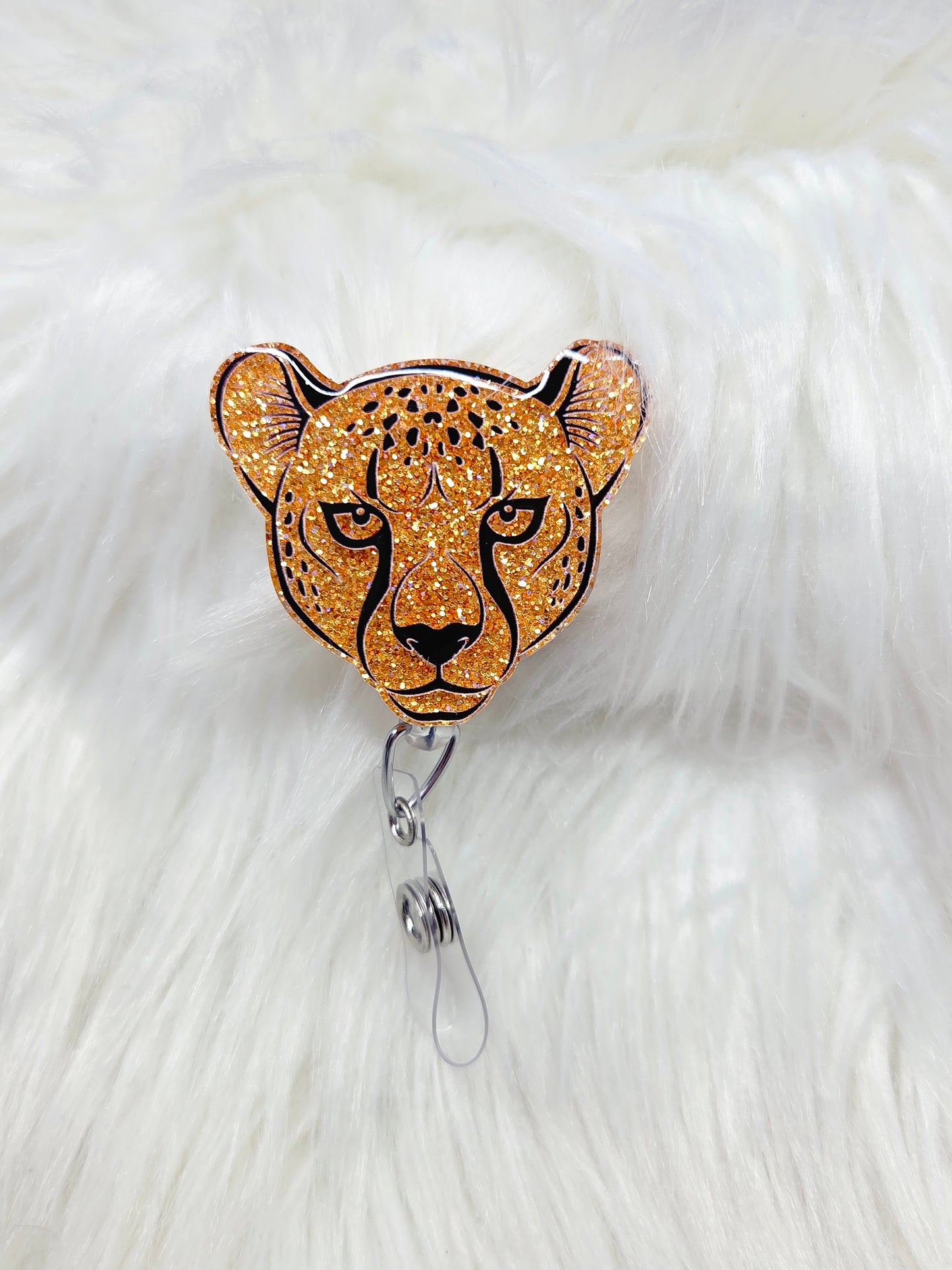 Cheetah Badge Reel
