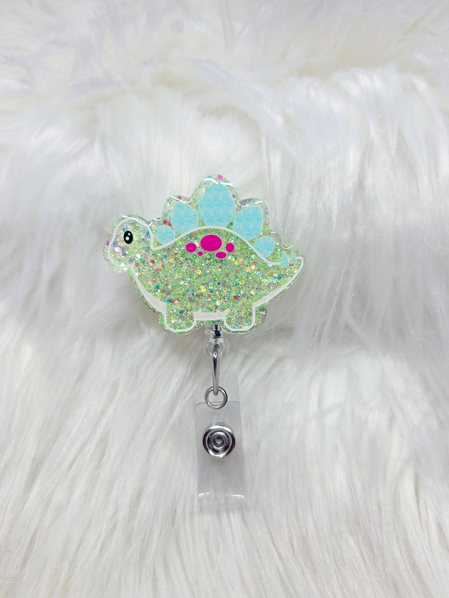 Stegosaurus Badge Reel
