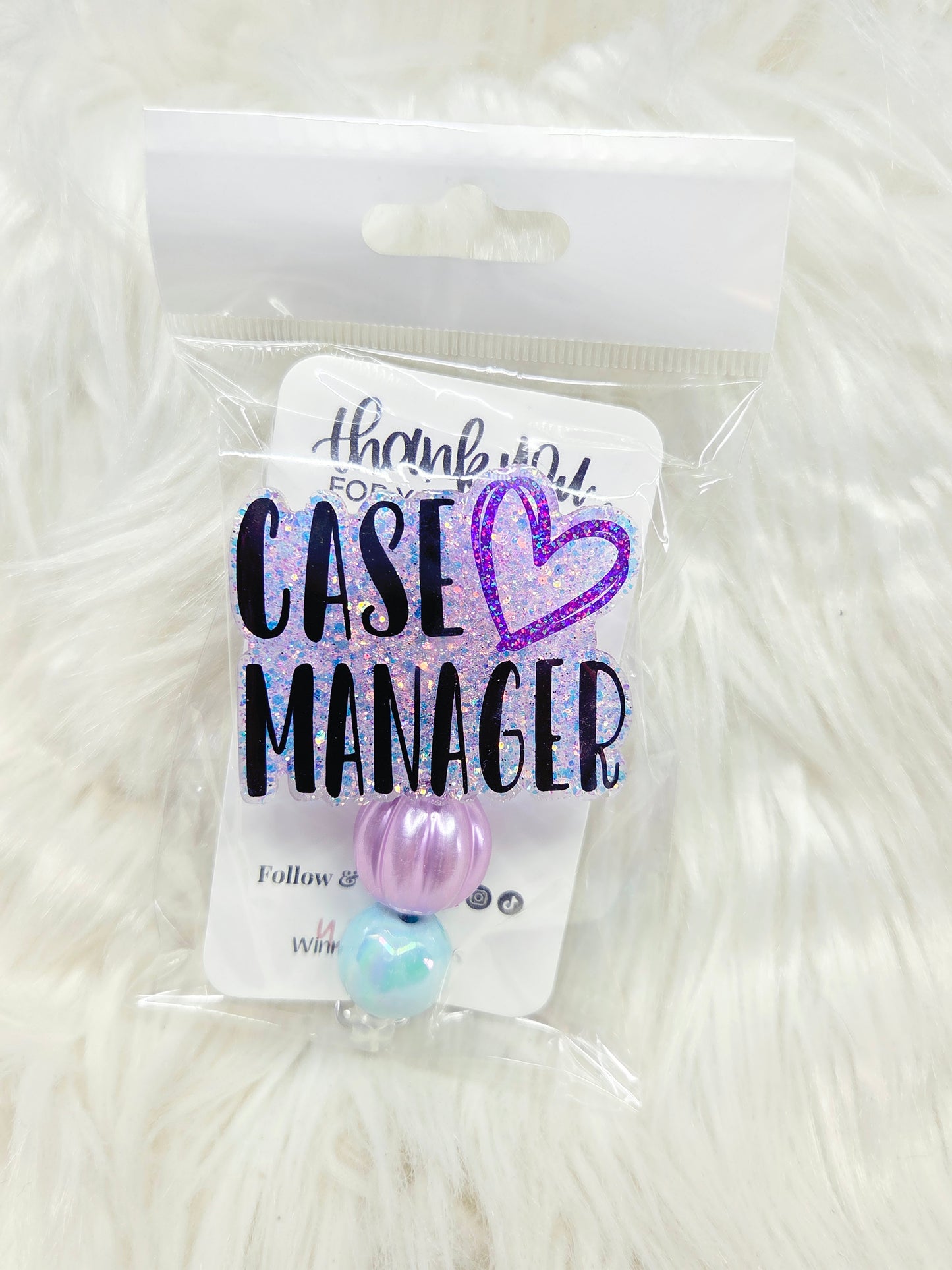 Case Manager Badge Reel
