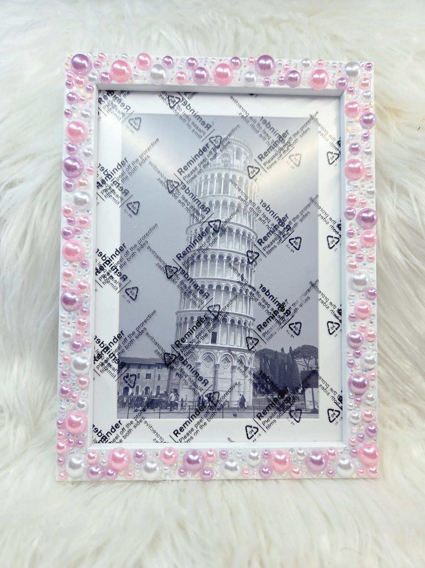 Pearl Picture Frame 4x6 or 5x7