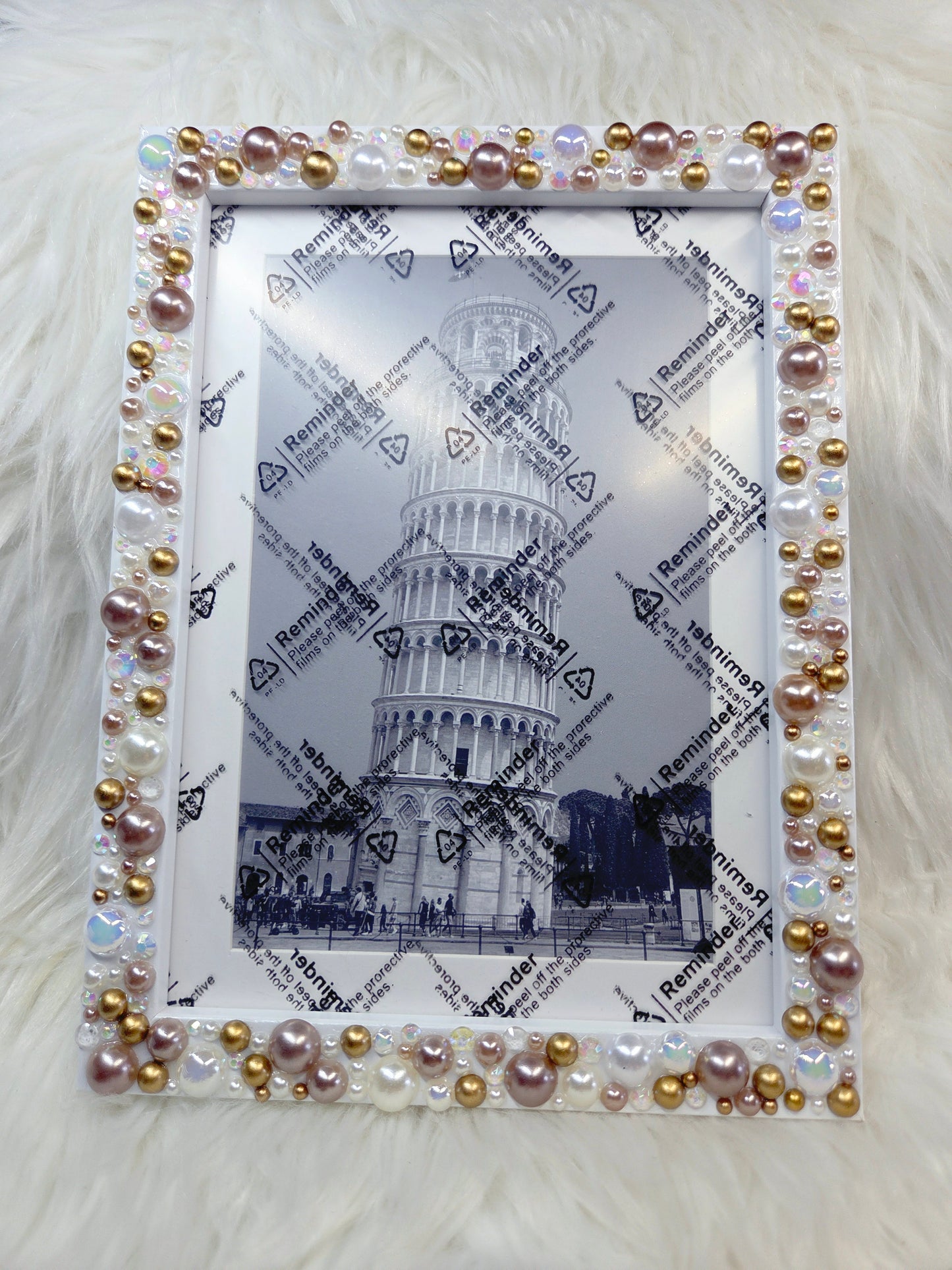 Pearl Picture Frame 4x6 or 5x7
