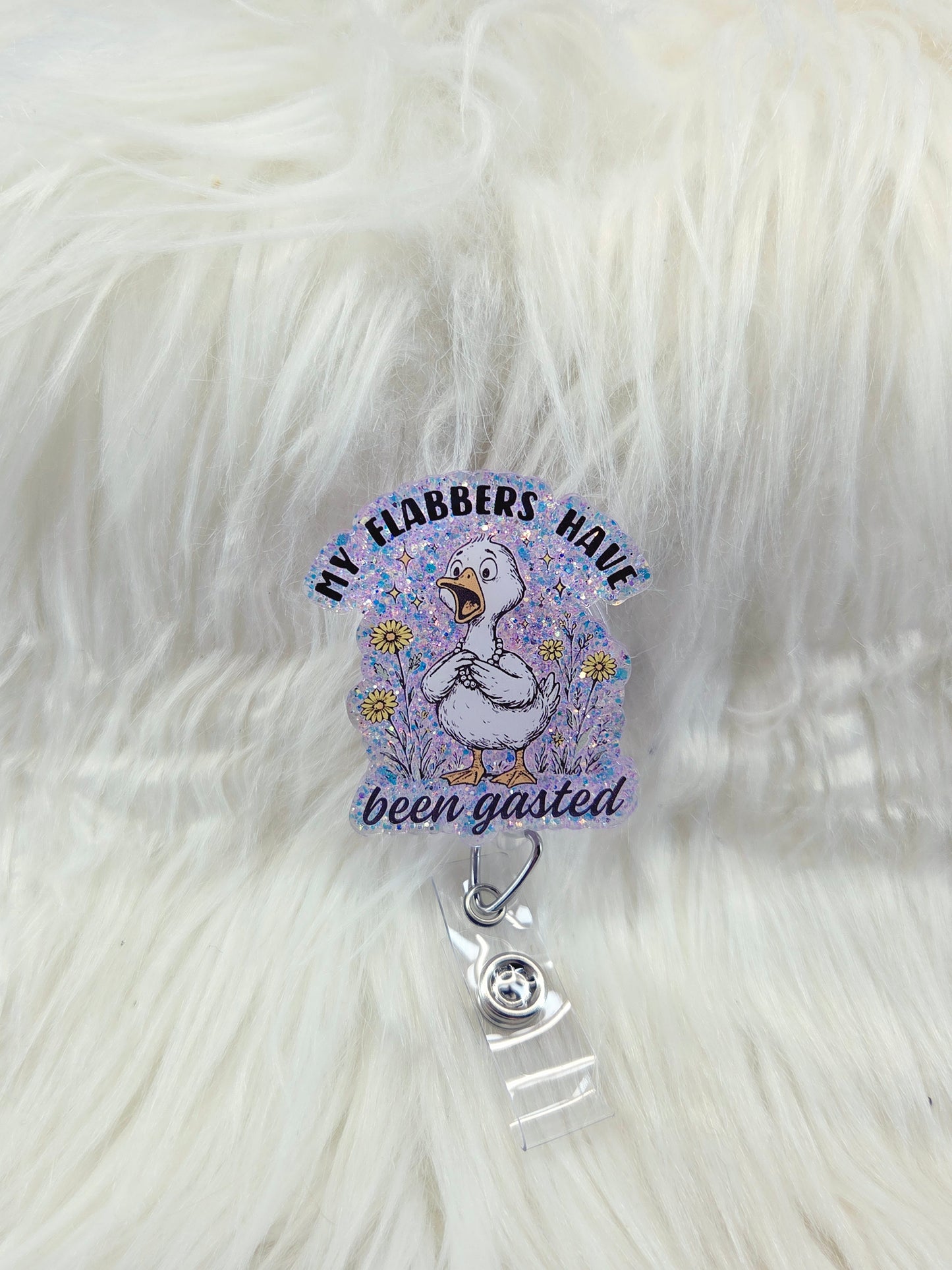 Flabbers are gasted Badge Reel