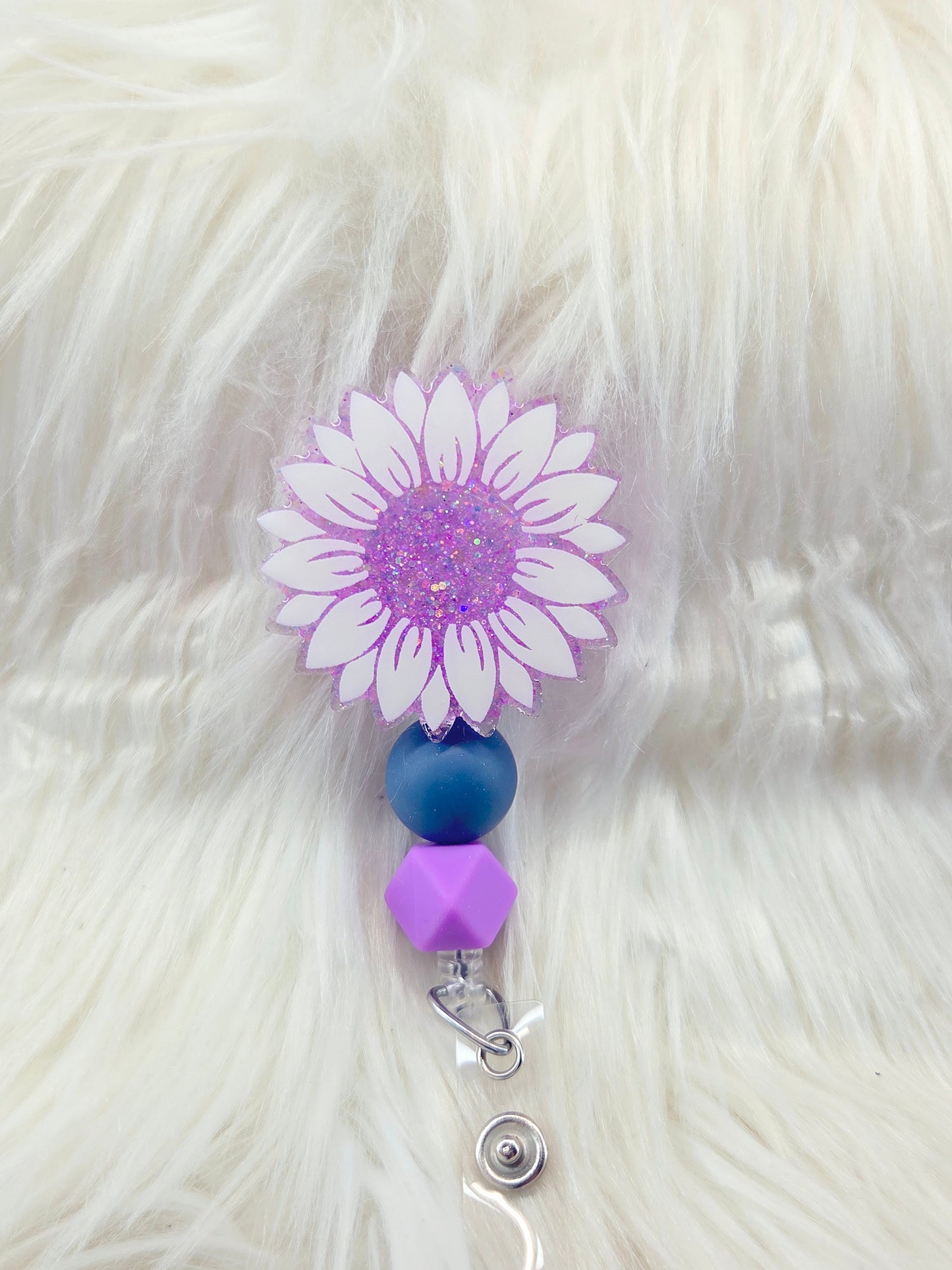 Sunflower Badge Reel