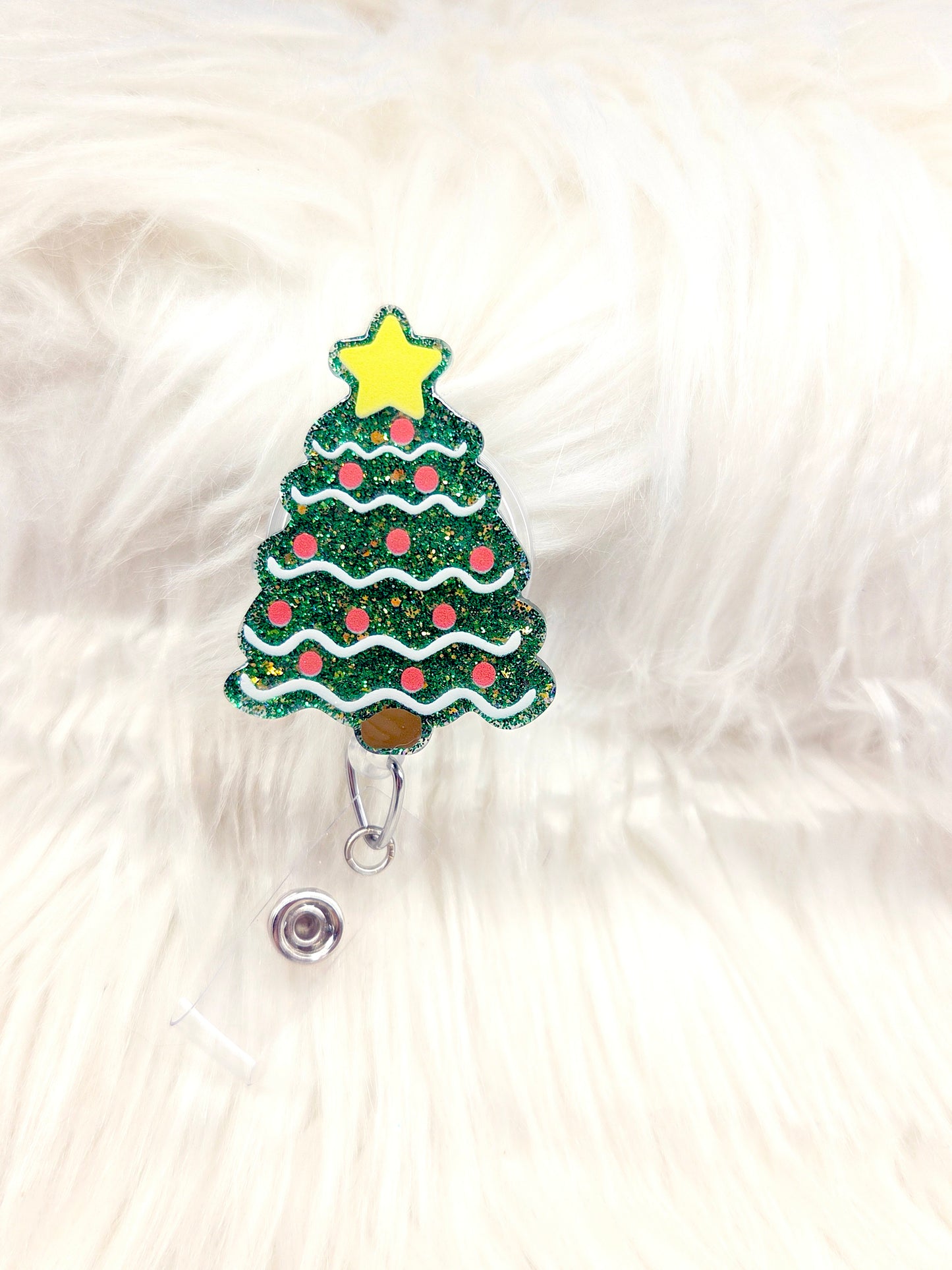 Christmas Tree Badge Reel