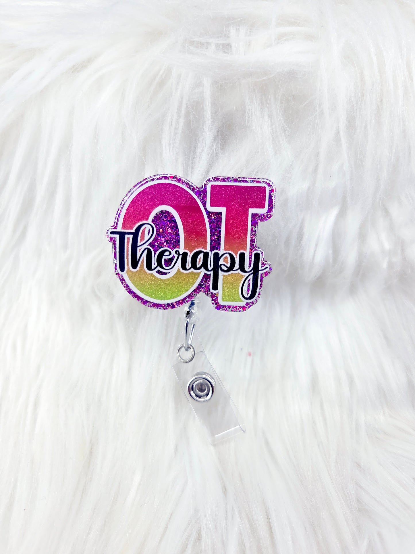 OT- Occupational Therapy Badge Reel