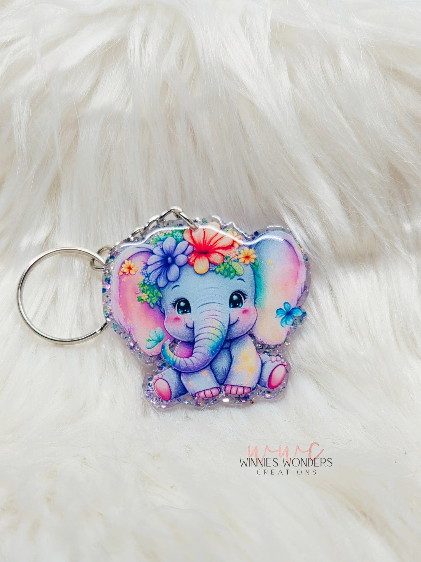 Elephant Keychain