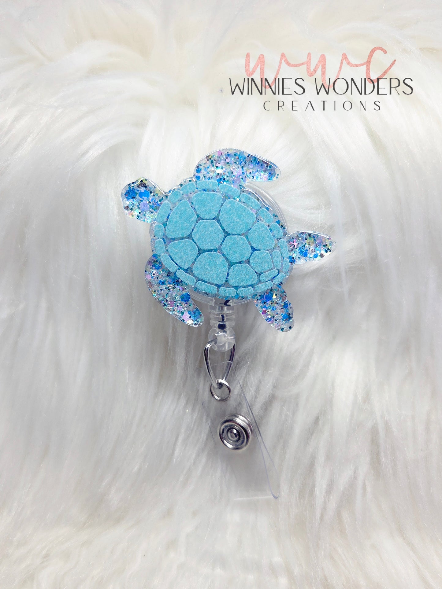 Sea Turtle Badge Reel