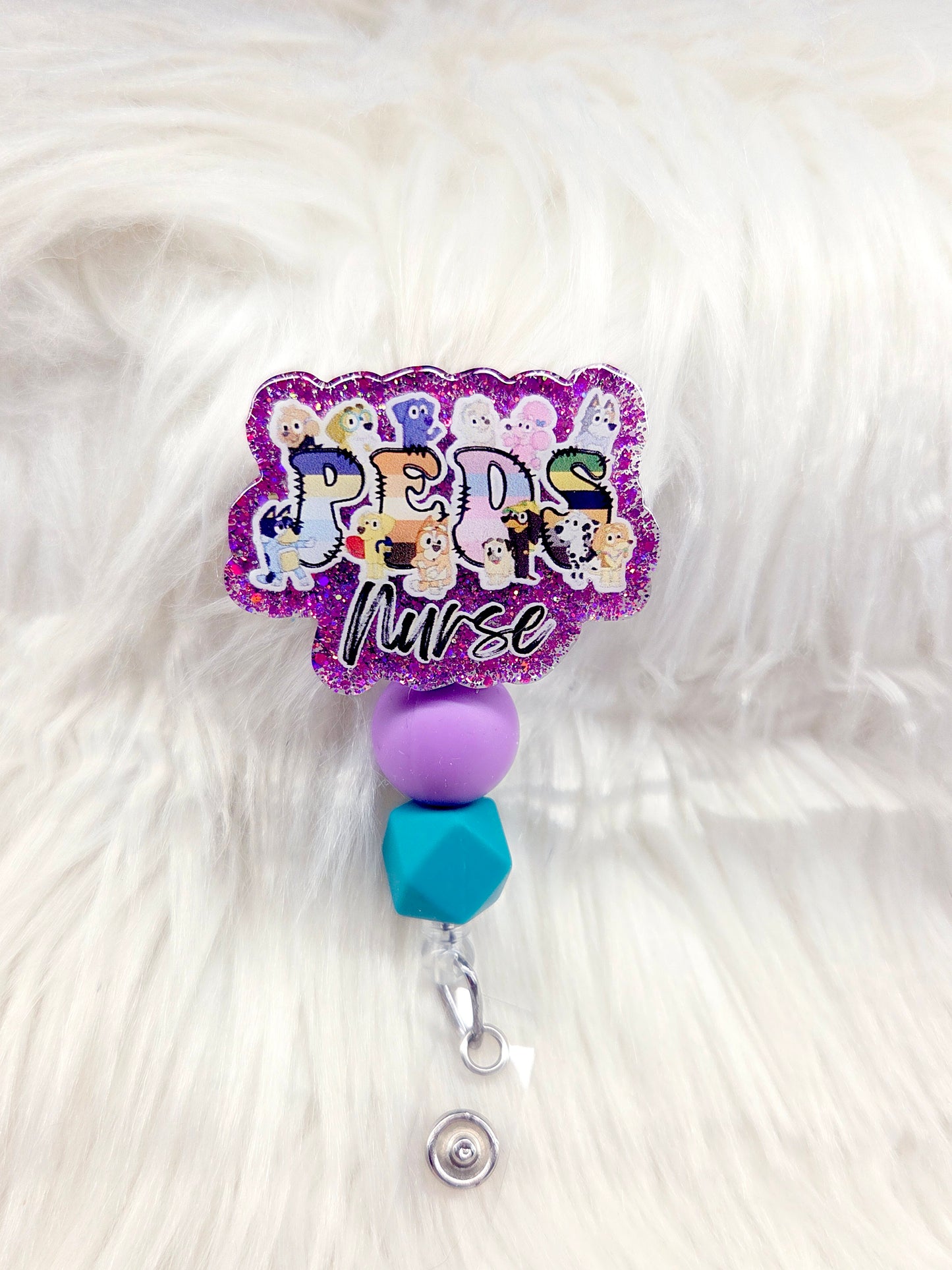 Peds Nurse (Pediatric) Badge Reel