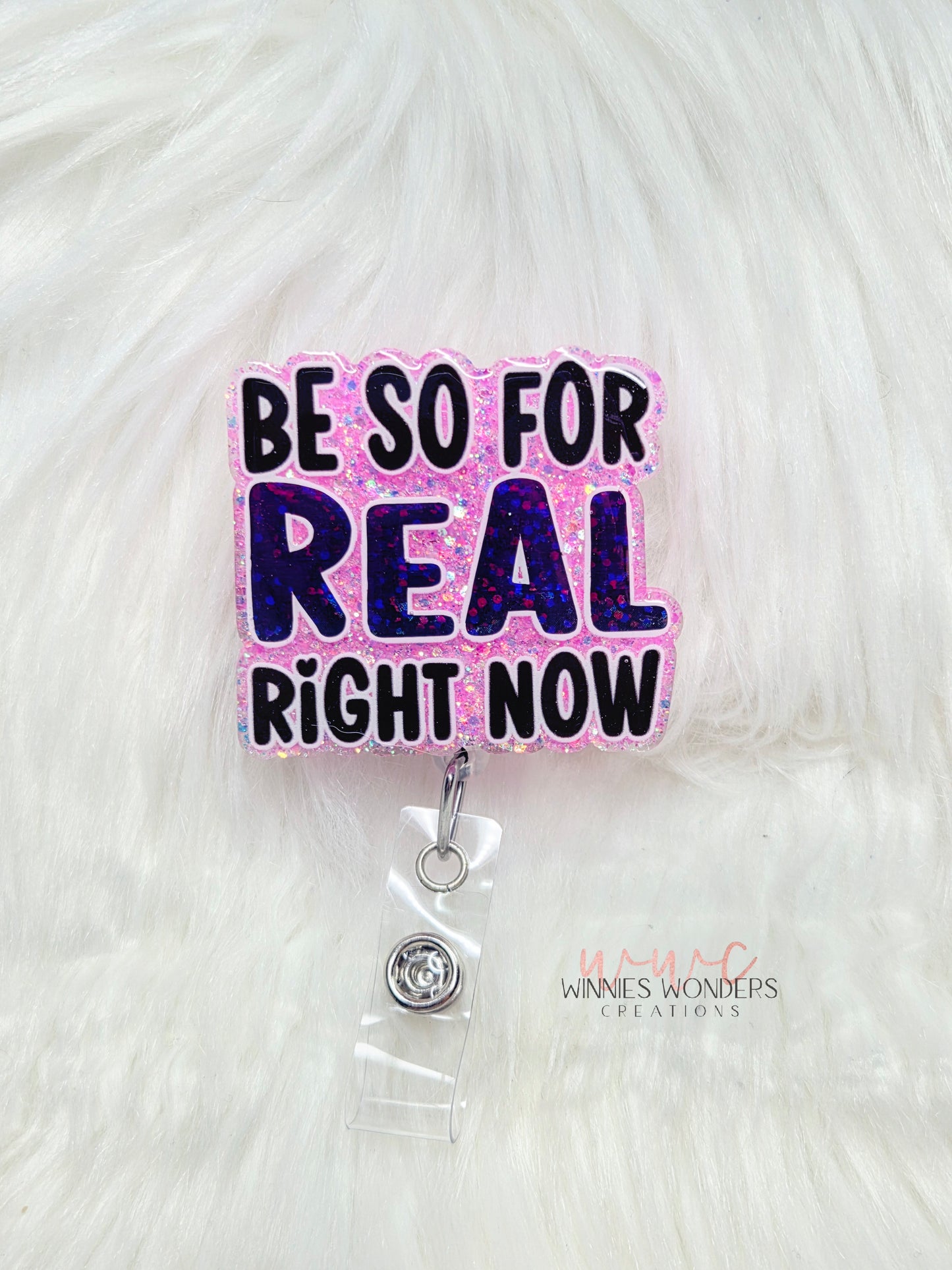 Be so for real Badge reel