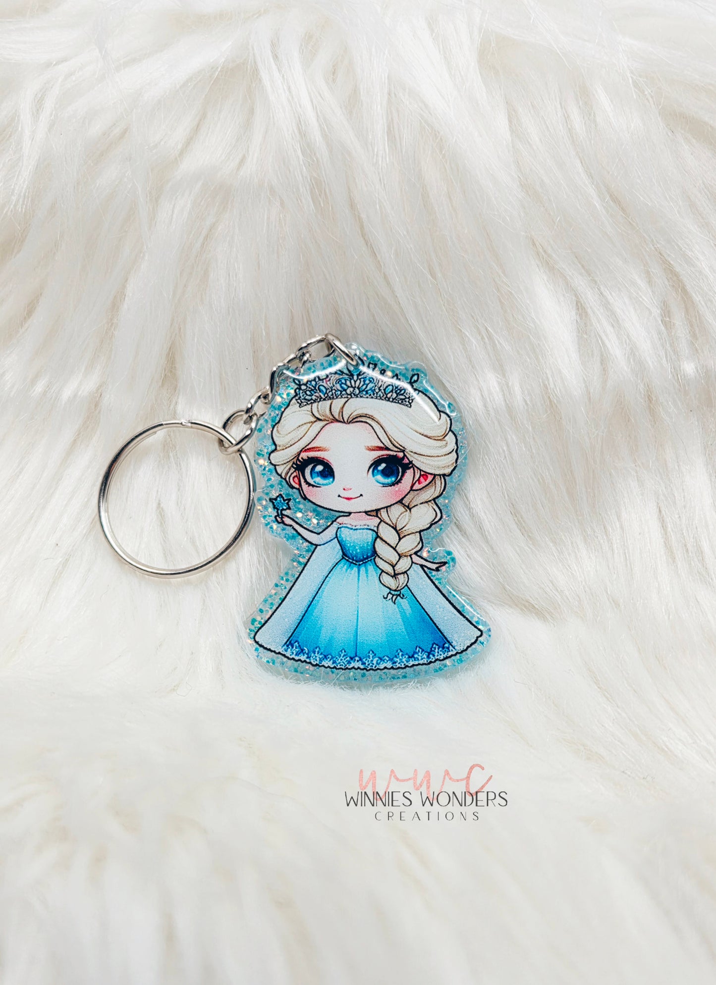 Ice Princess Keychain