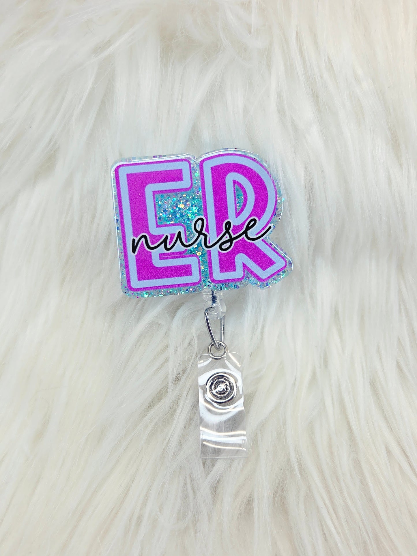 ER (Emergency Room) Nurse Badge Reel