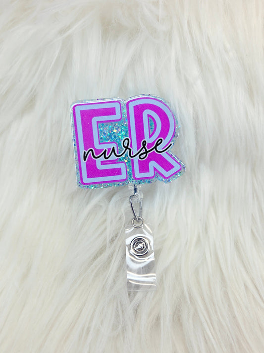 ER (Emergency Room) Nurse Badge Reel