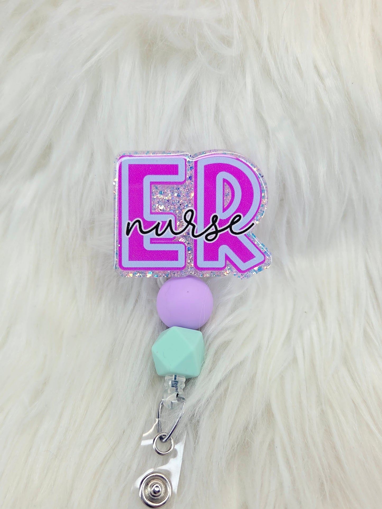 ER (Emergency Room) Nurse Badge Reel