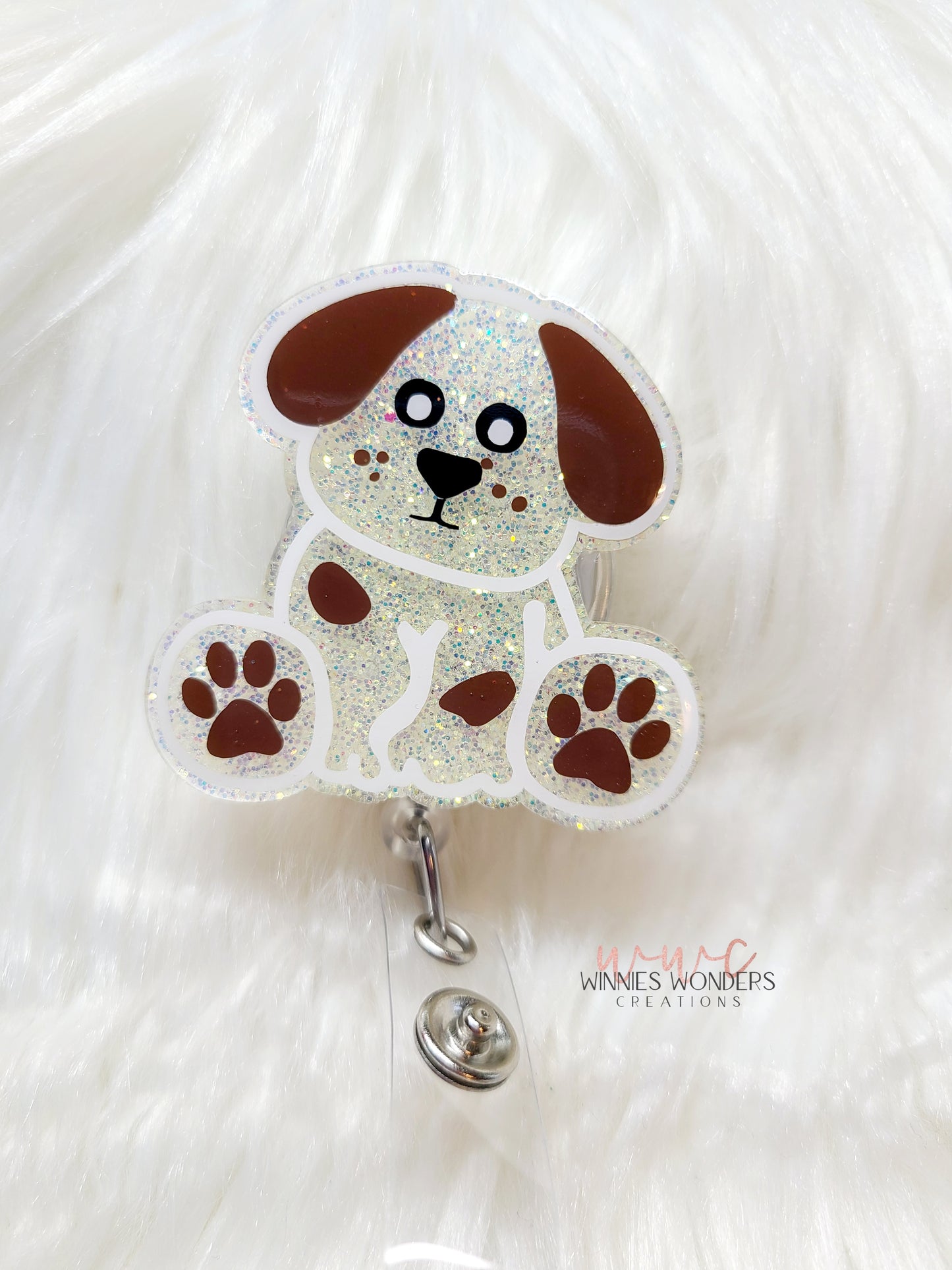 Dog Badge Reel