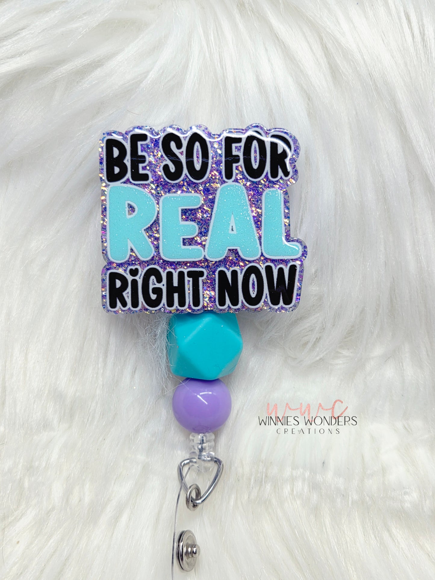 Be so for real Badge reel