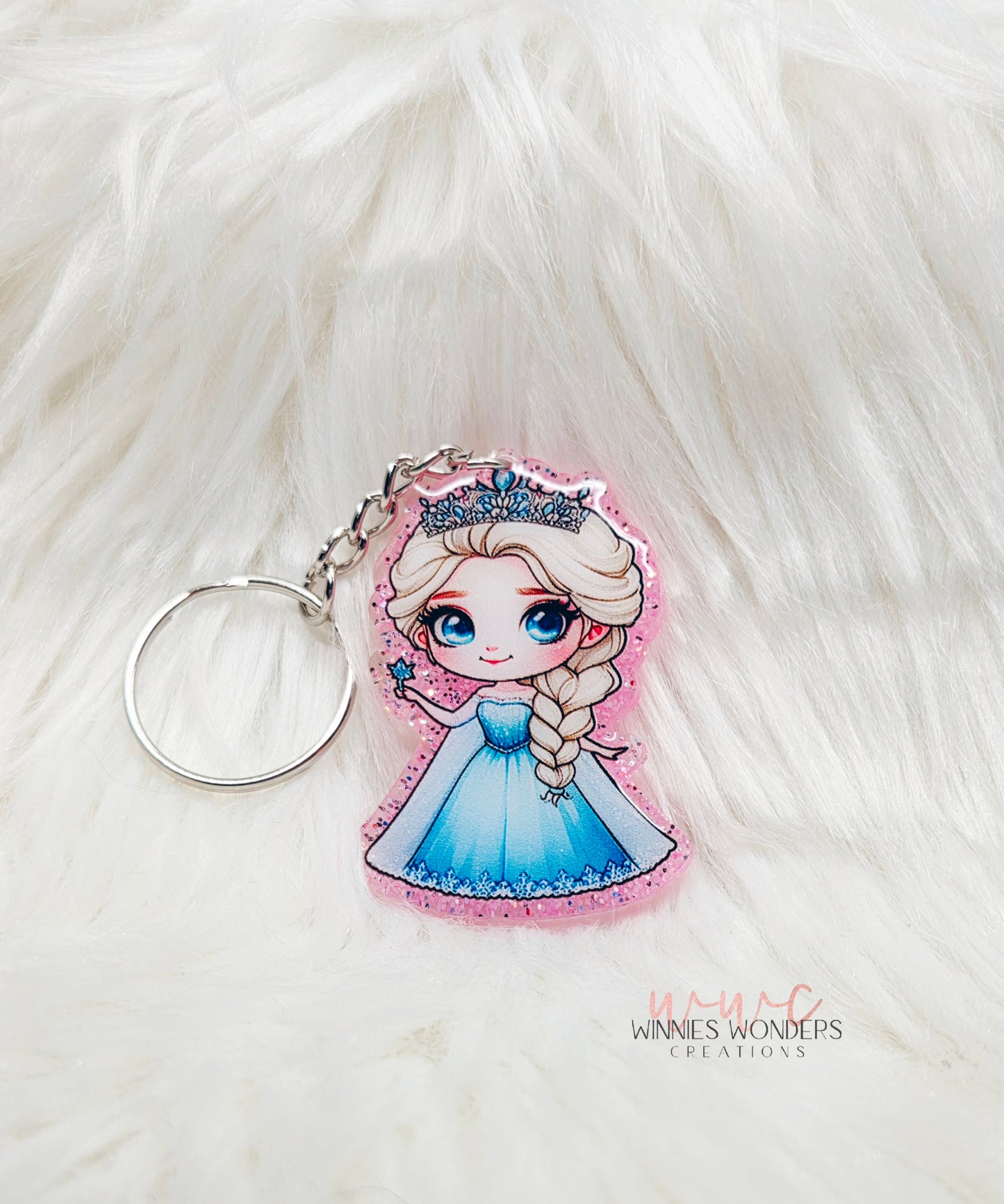 Ice Princess Keychain