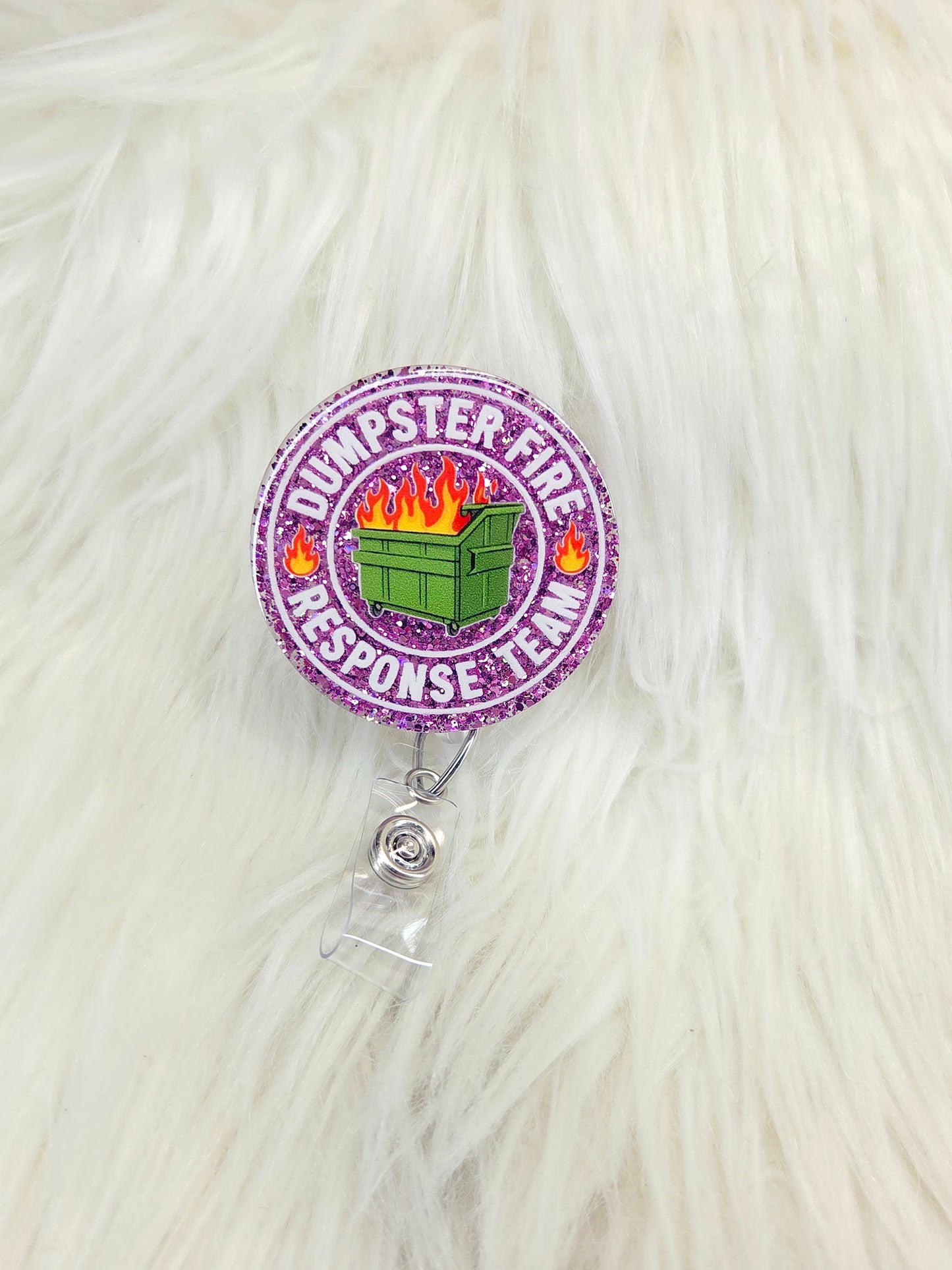 Dumpster Fire Response Team Badge Reel
