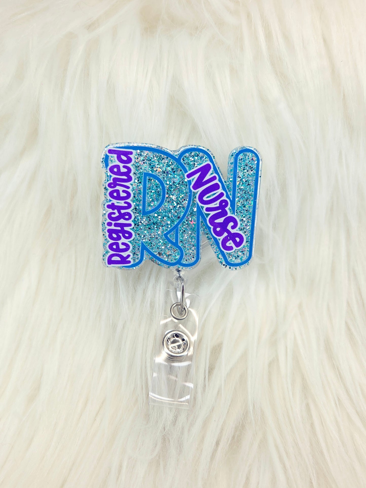 Registered Nurse Badge Reel