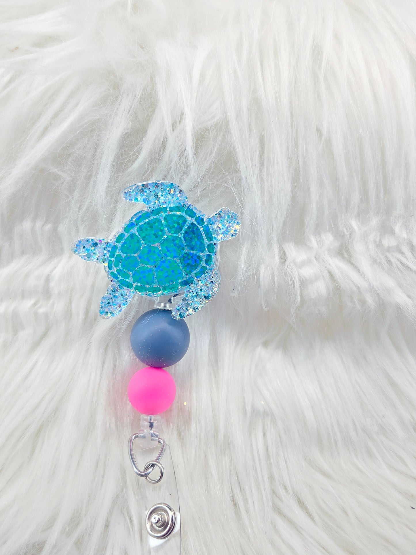 Sea Turtle Badge Reel
