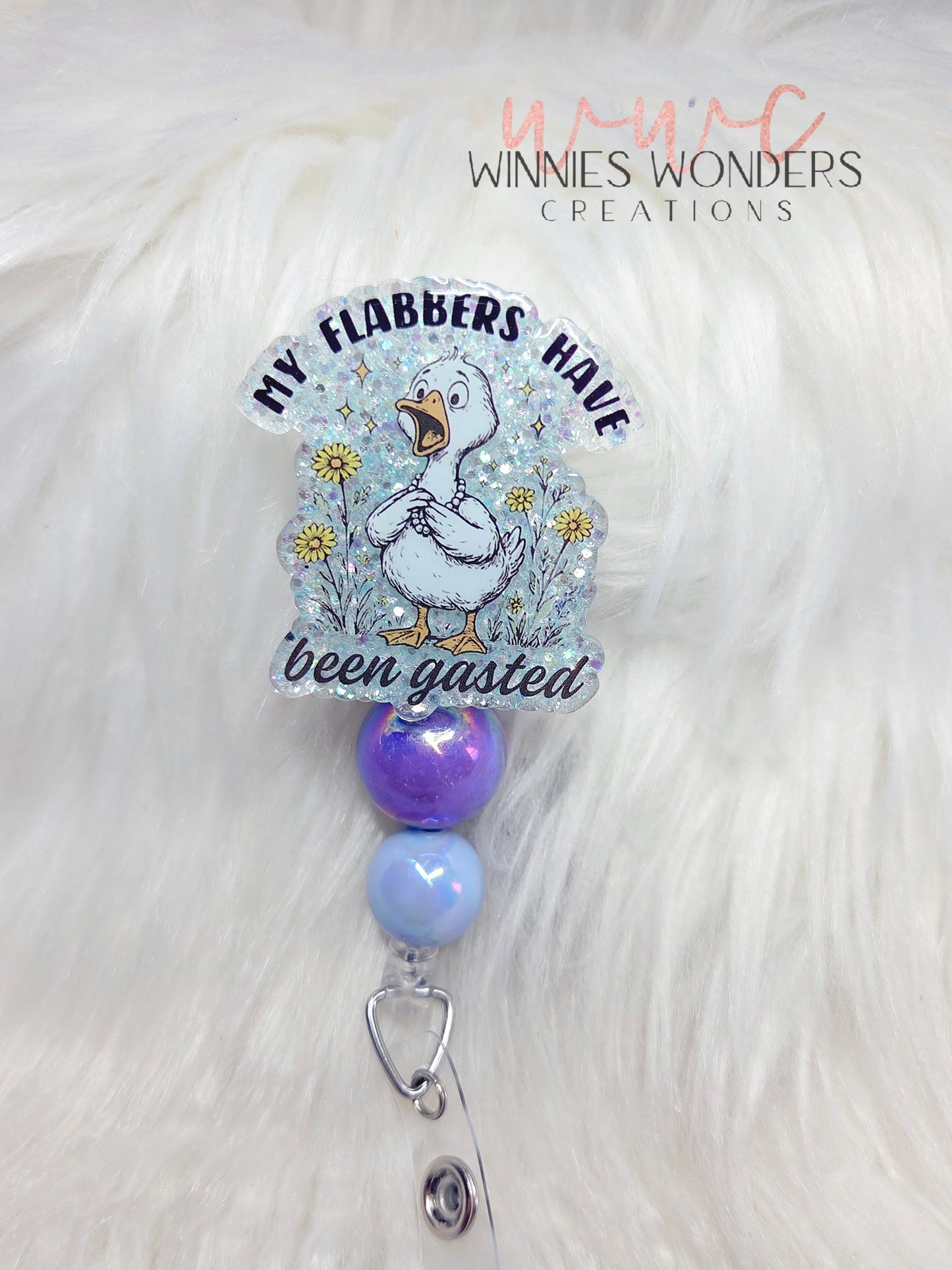 Flabbers are gasted Badge Reel