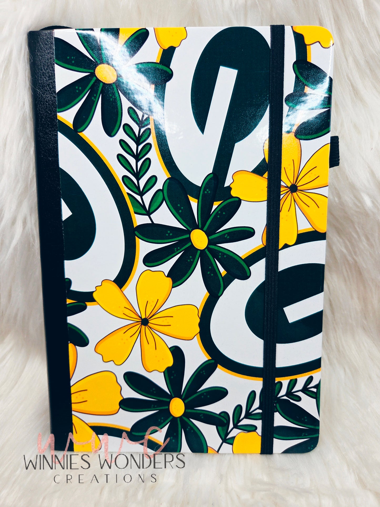 8.5 x 5.5 Notebook/Journal w/ Pen Holder
