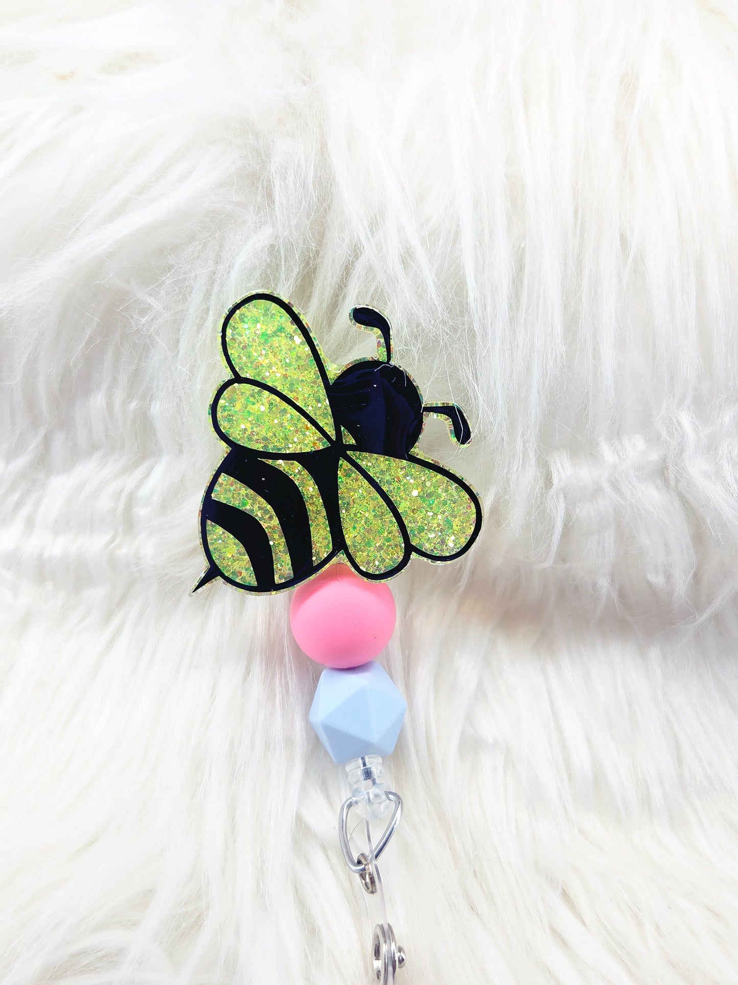 Bumblebee Badge Reel
