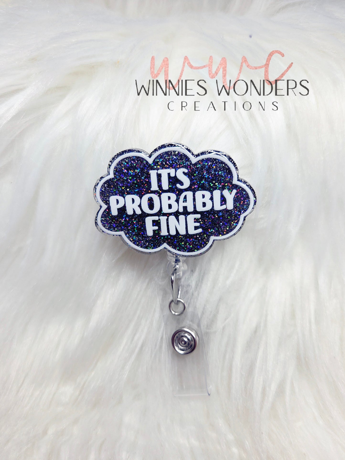 Black Cloud Badge Reel