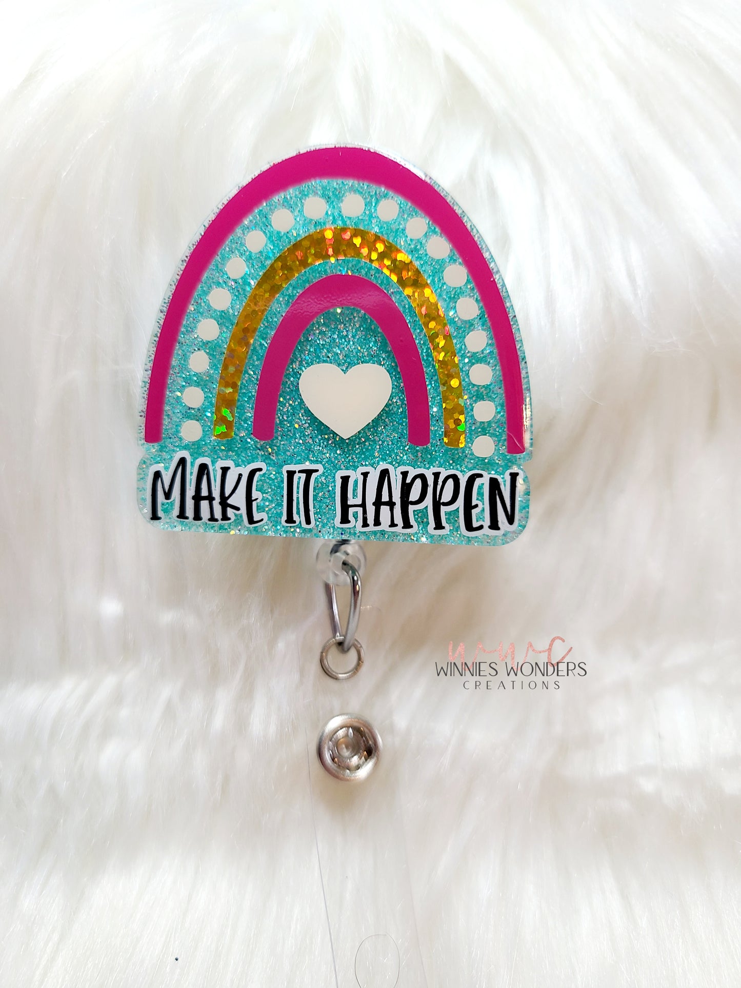 Rainbow-Make it Happen Badge Reel