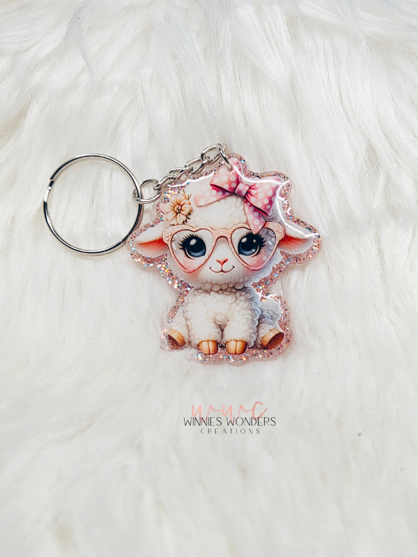 Lamb Keychain