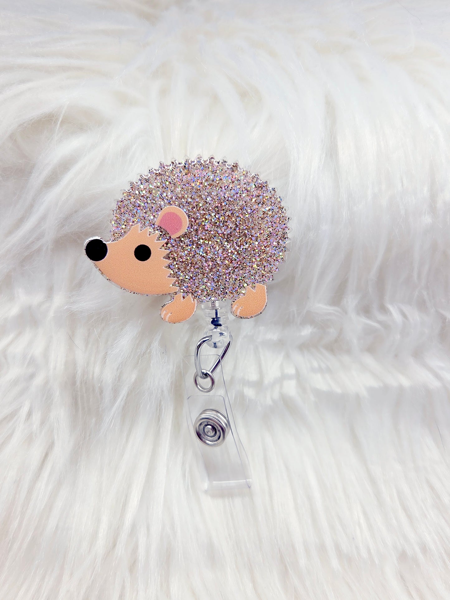 Hedgehog Badge Reel