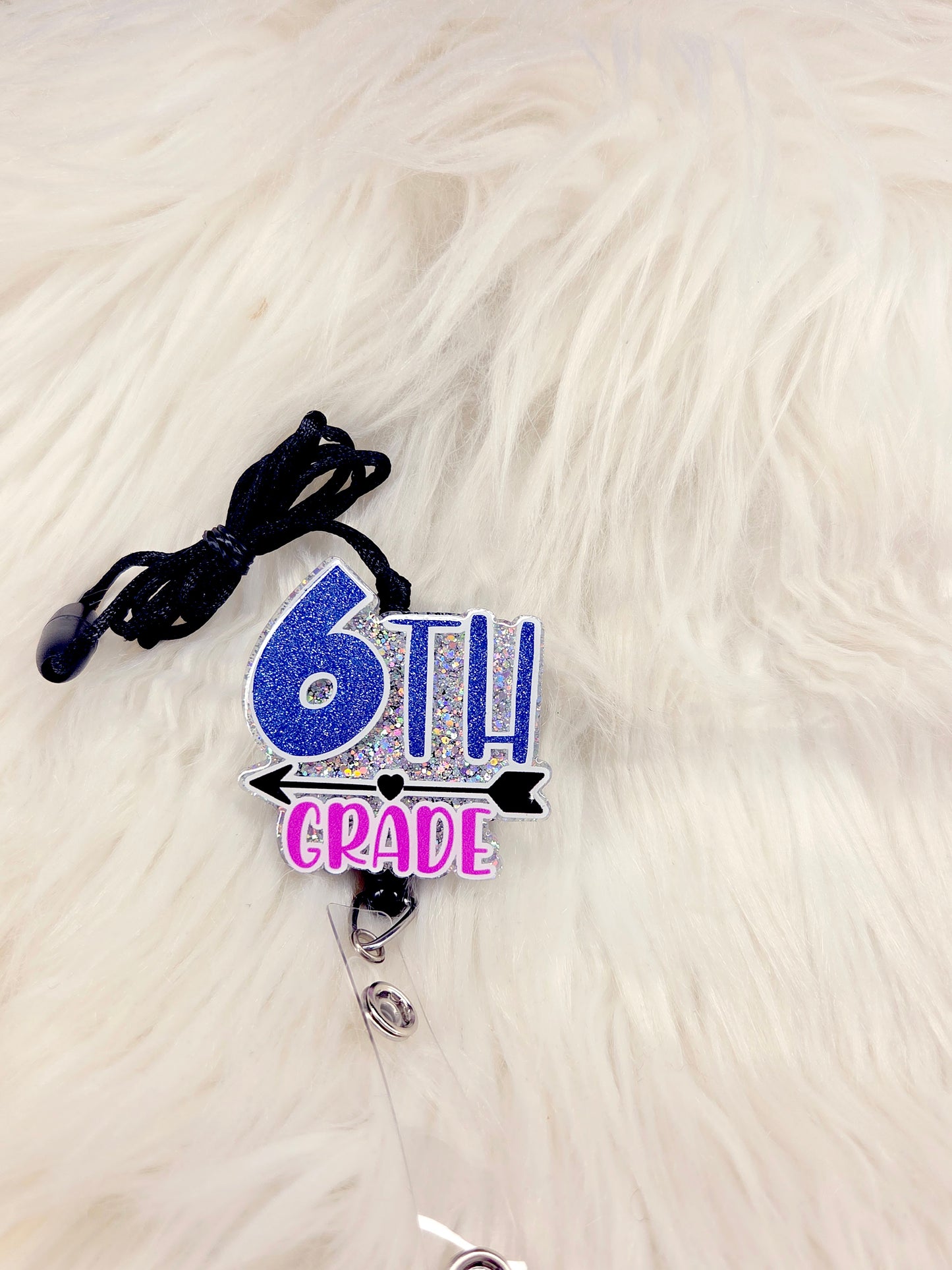 6th Grade Teacher Lanyard