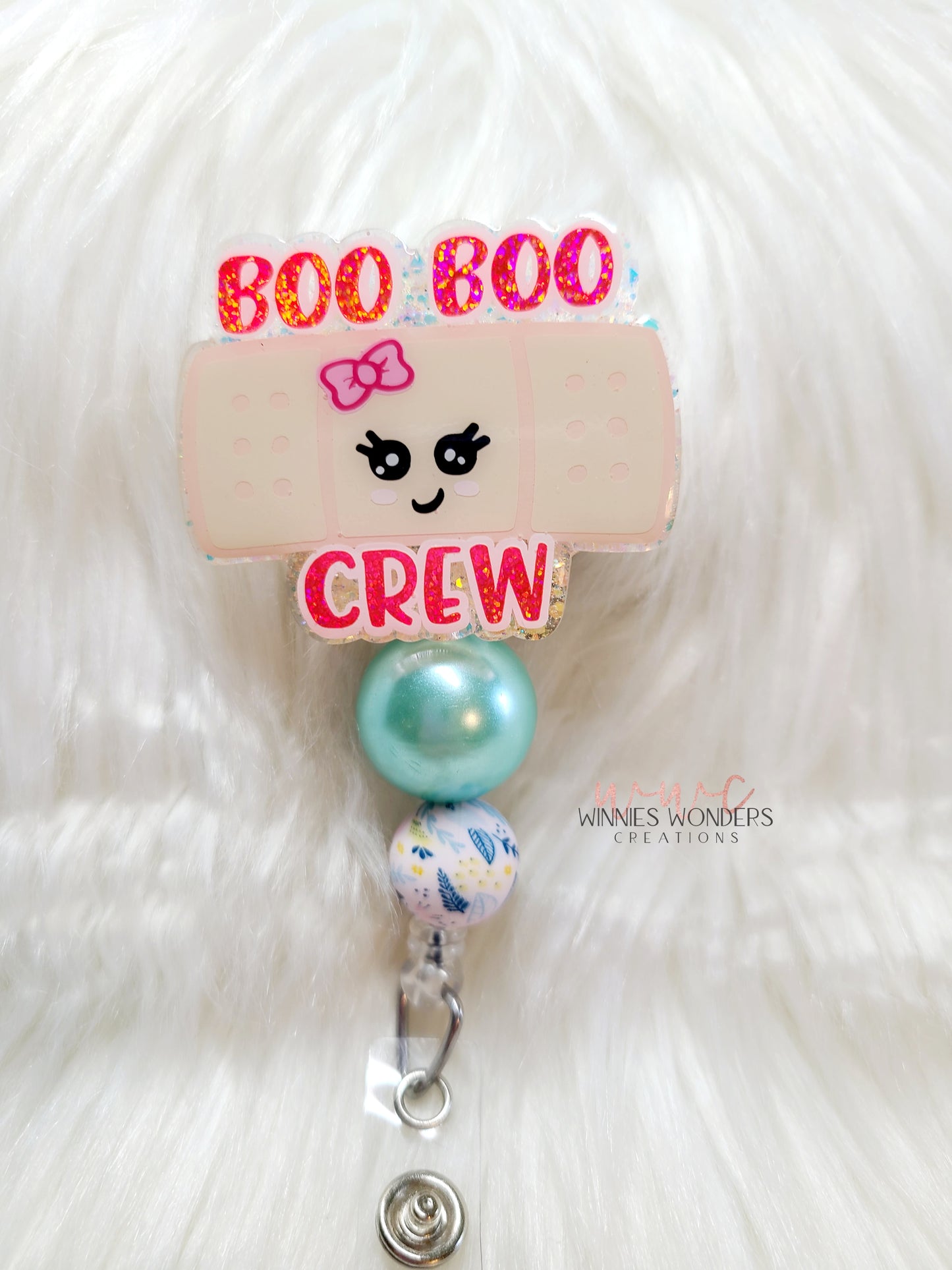 Boo Boo Crew Badge Reel