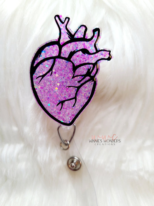 Anatomical Heart Badge Reel