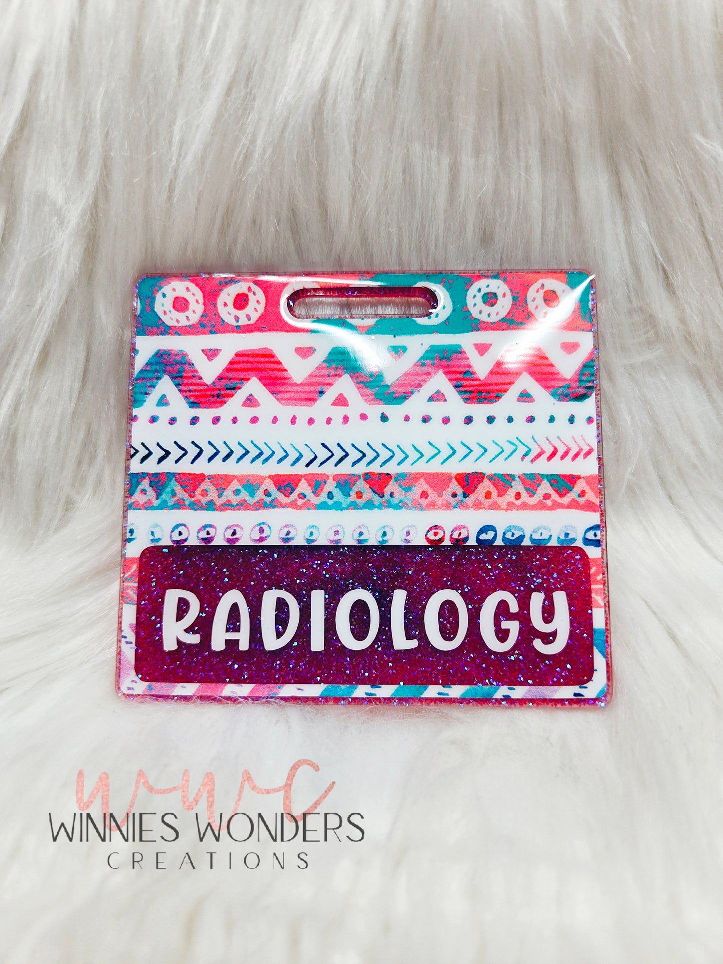 Radiology Horizontal Badge Buddy