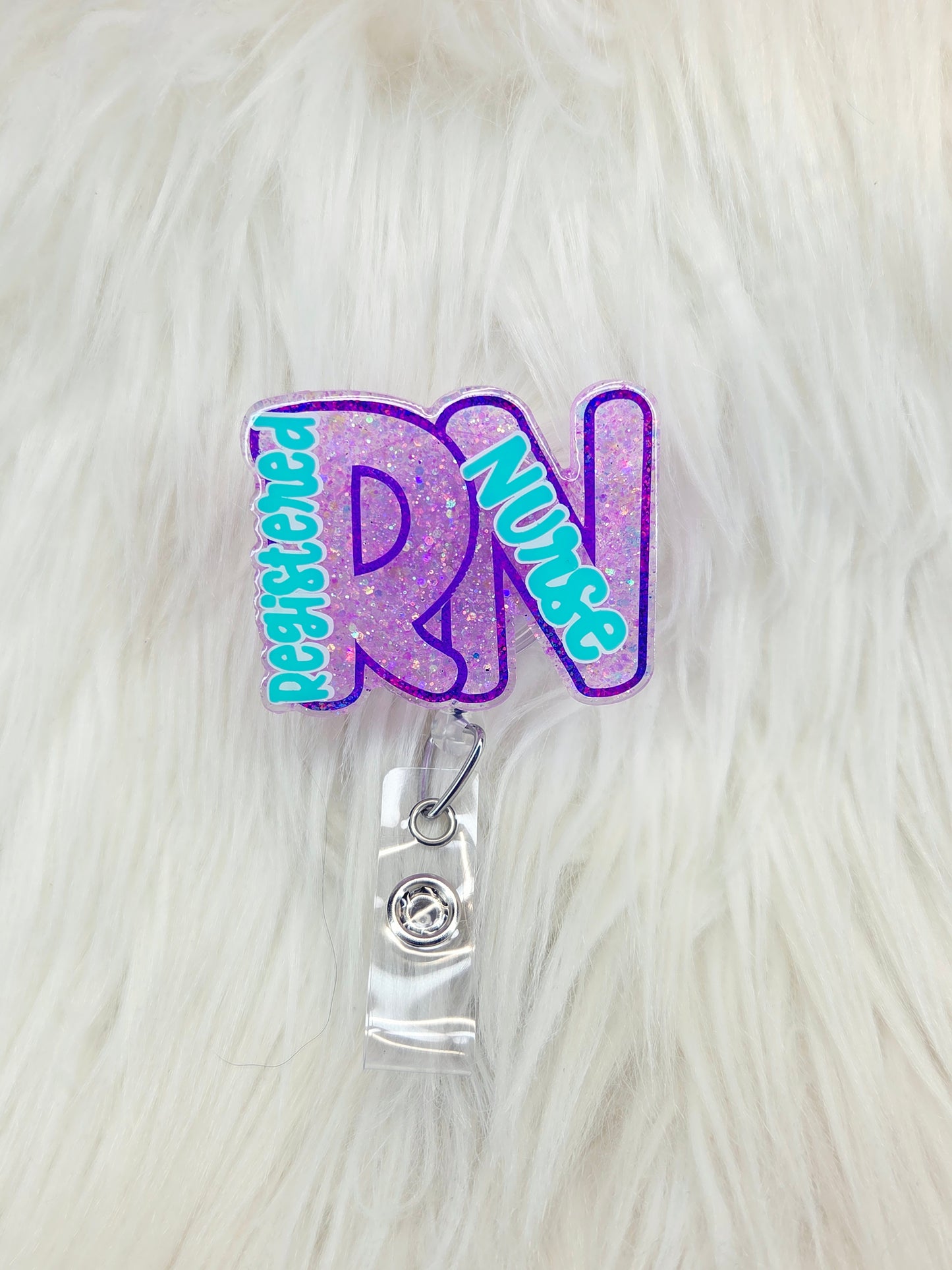 Registered Nurse Badge Reel