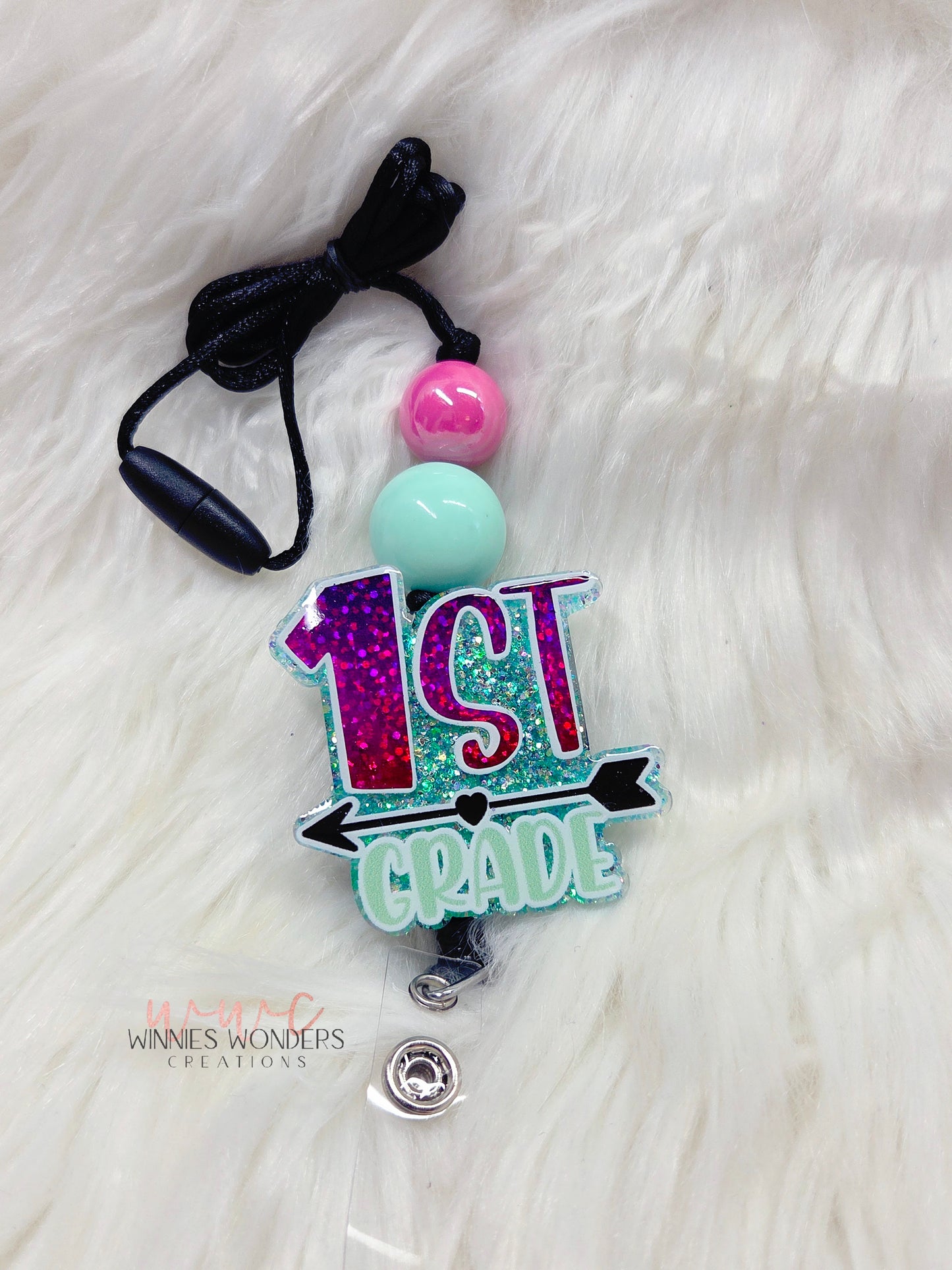 1st Grade Teacher Lanyard