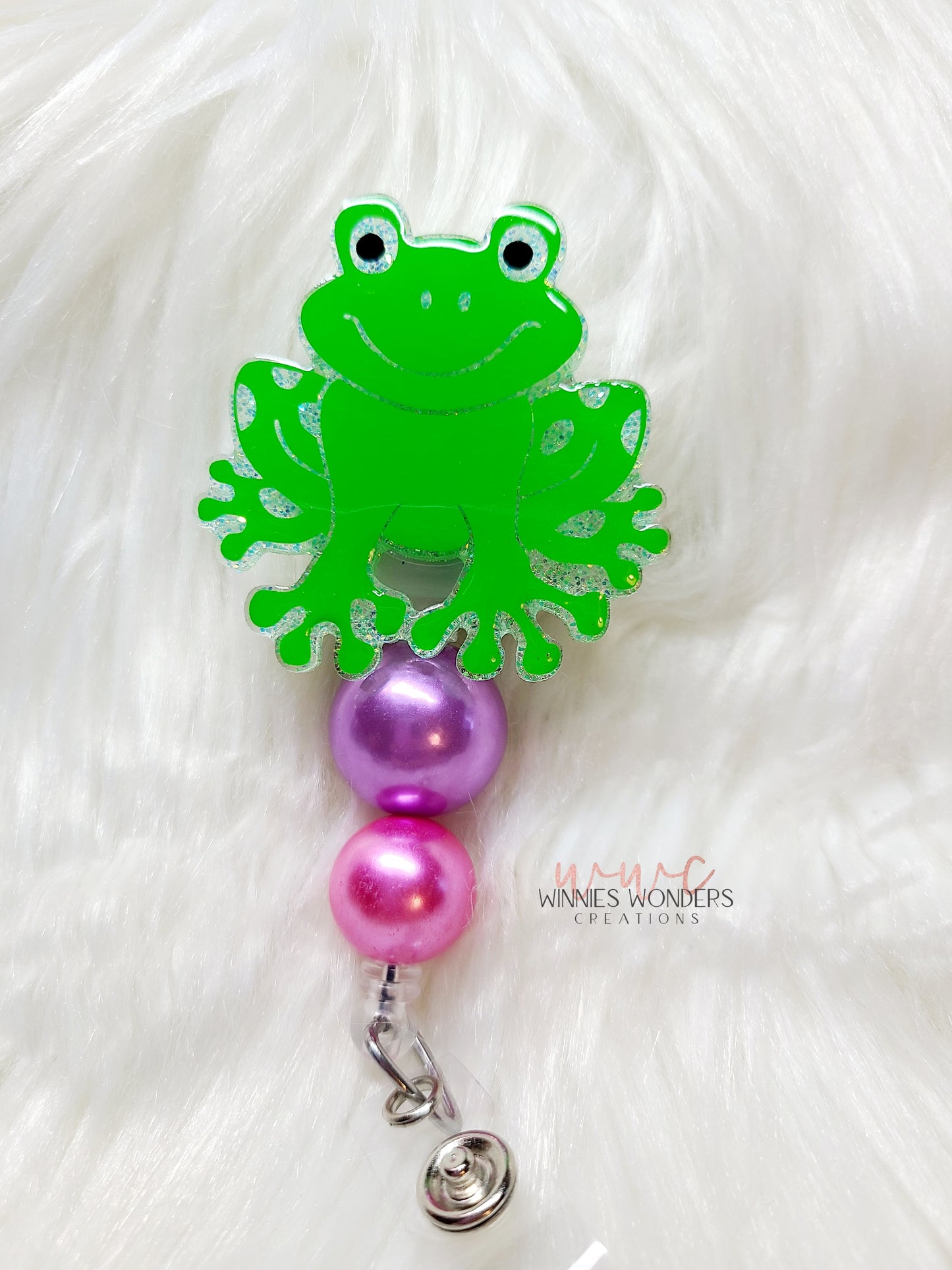 Frog Badge Reel