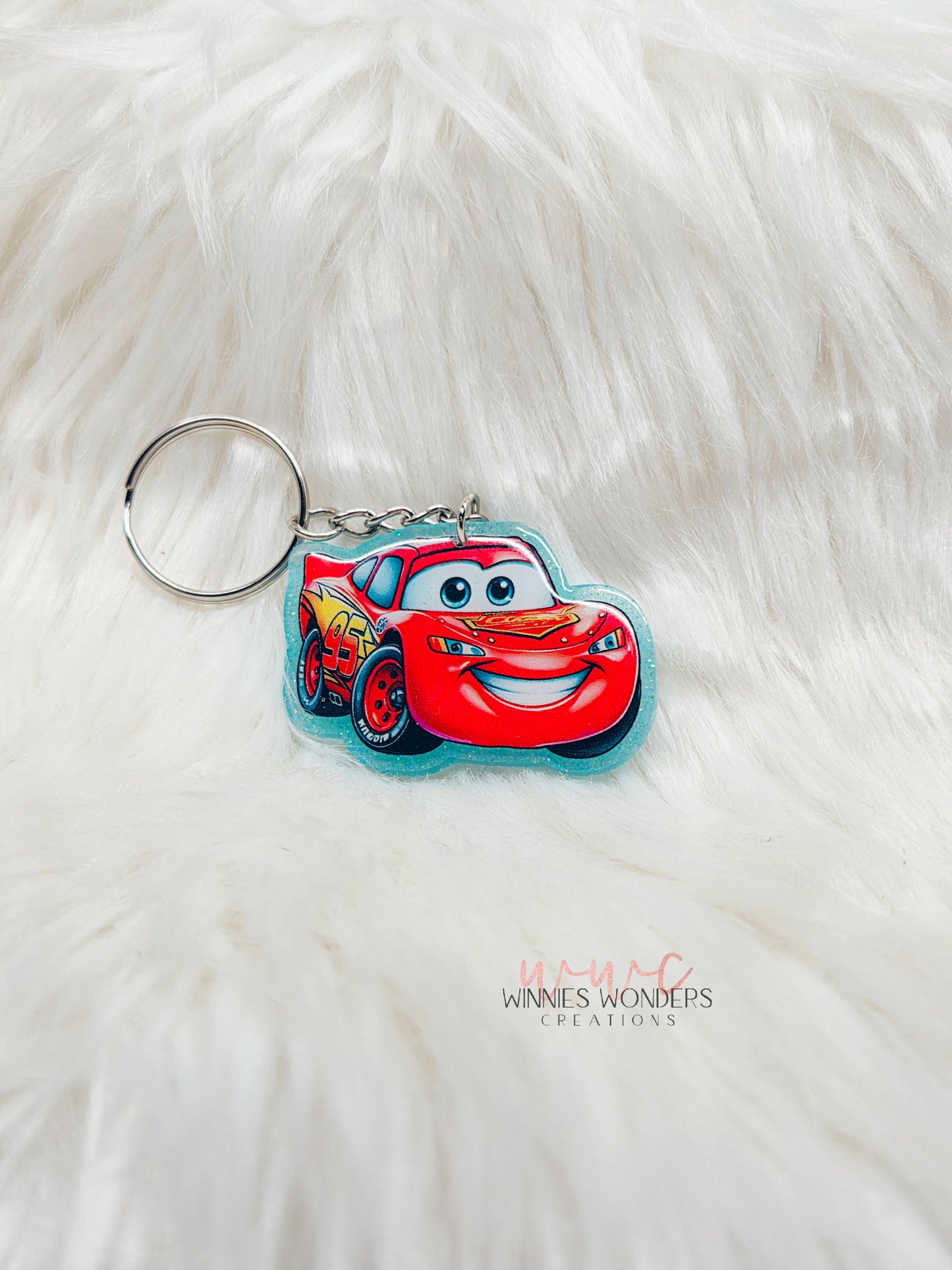 Race Car Keychain