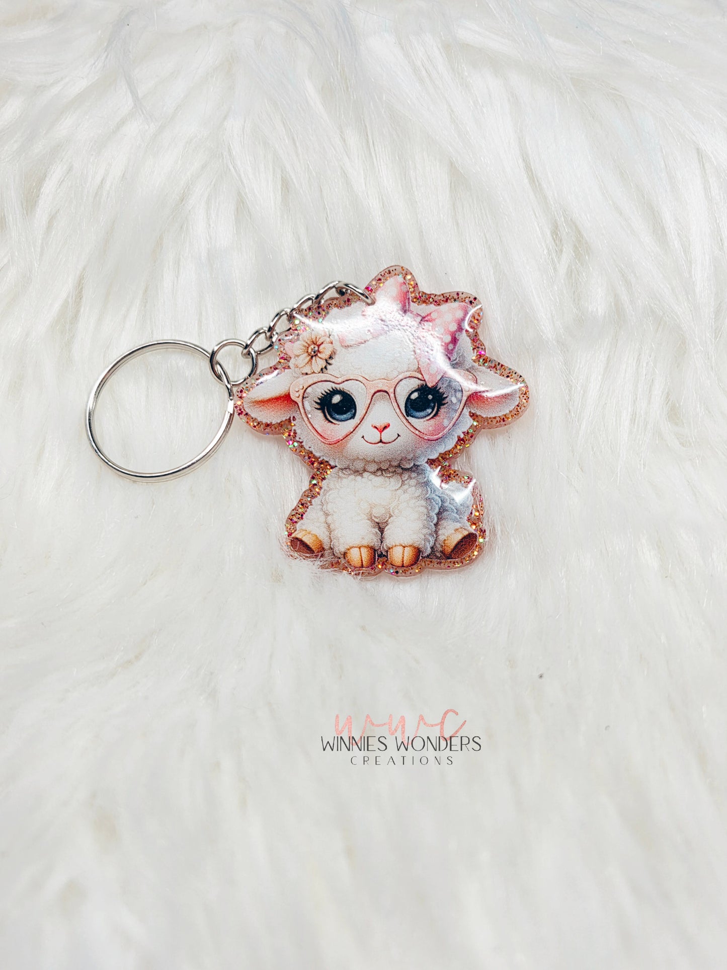 Lamb Keychain