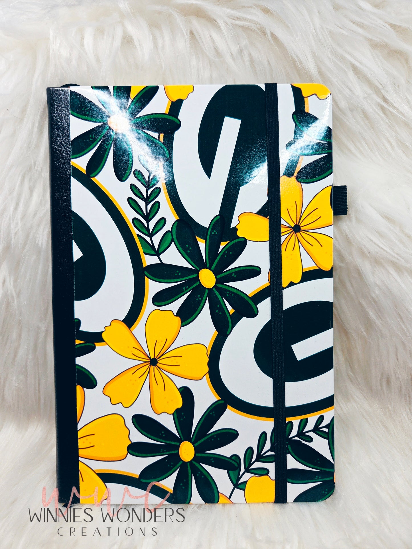 8.5 x 5.5 Notebook/Journal w/ Pen Holder