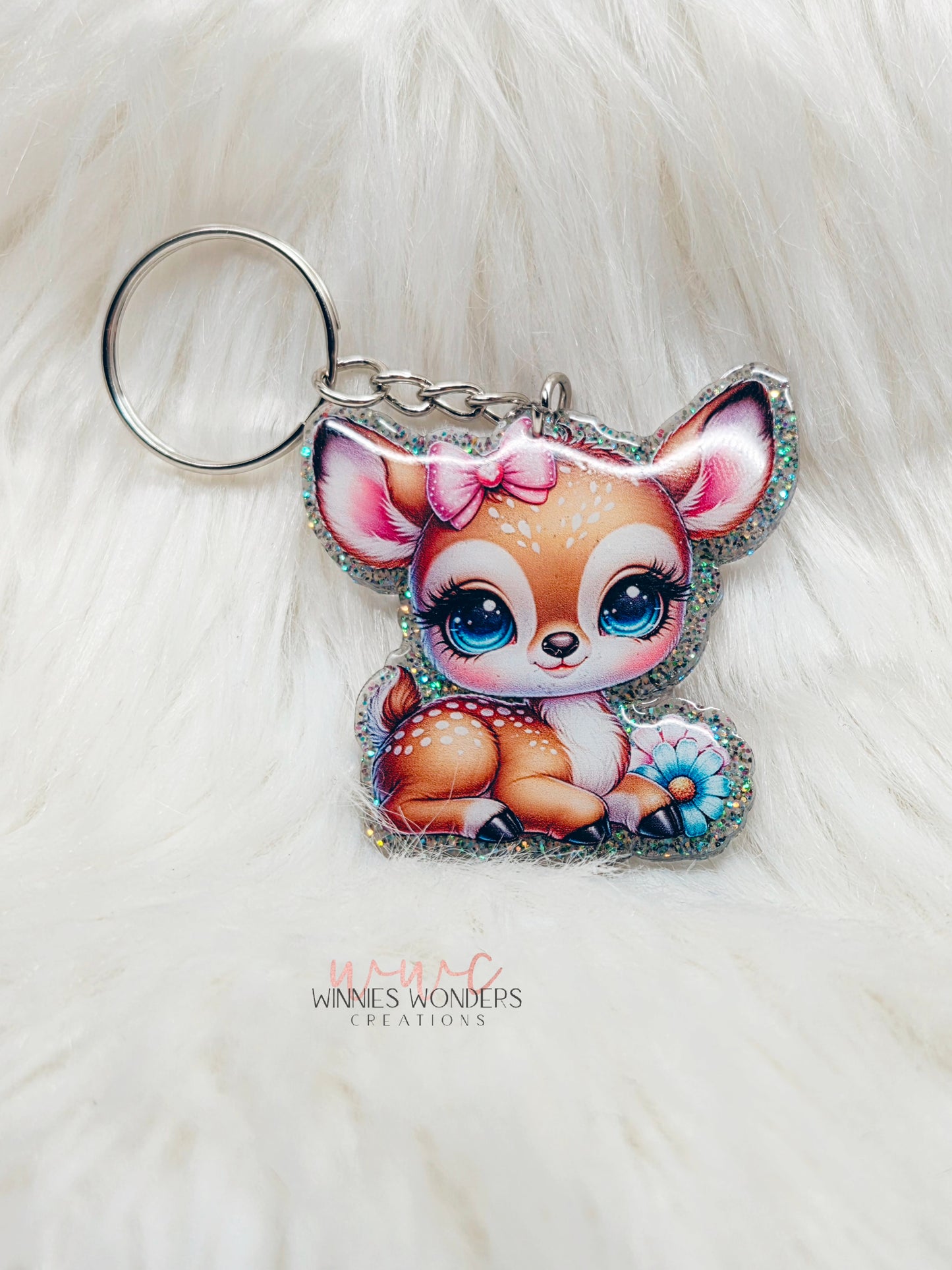 Baby deer Keychain